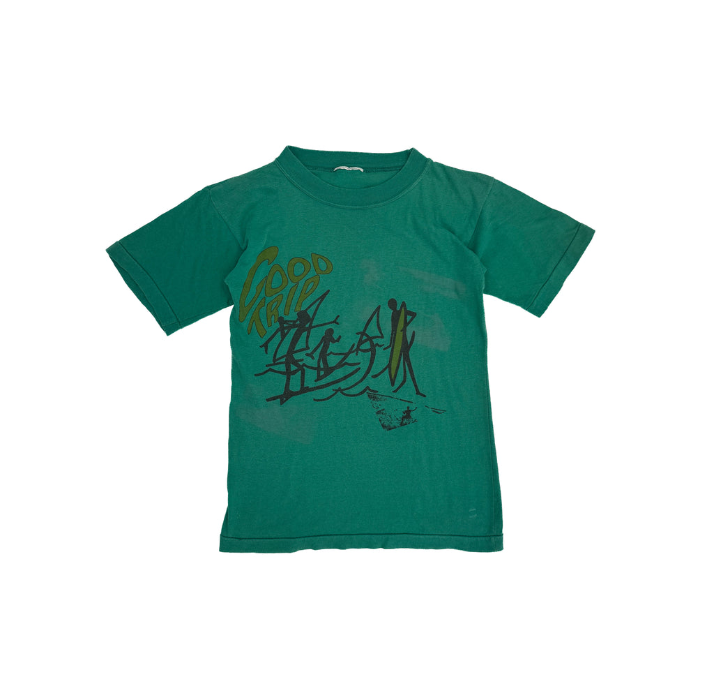 Vintage 80s Good Trip Surf Kids Tee (size 8)