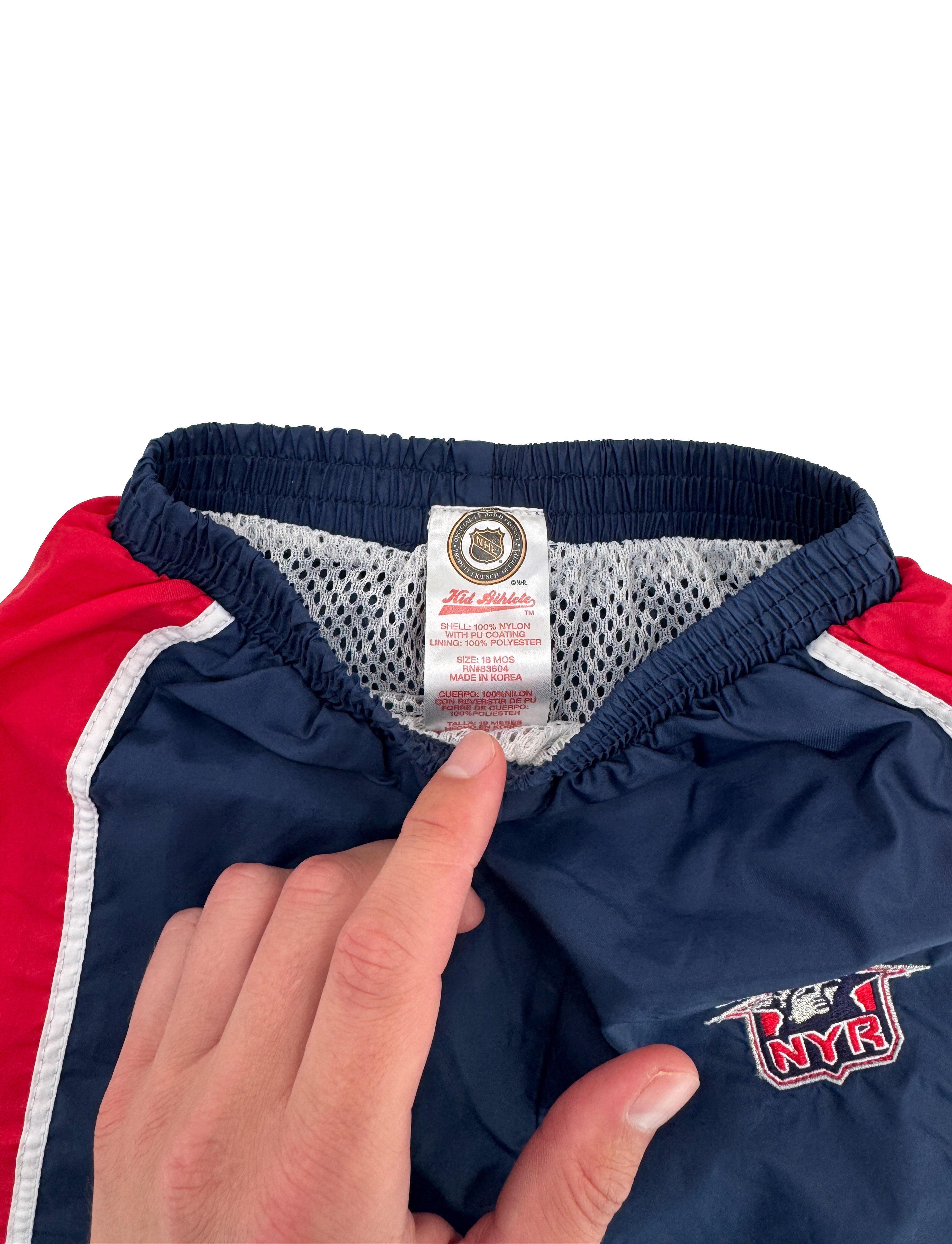 Vintage 90s New York Rangers NHL Tracksuit Set (size 18 Month)