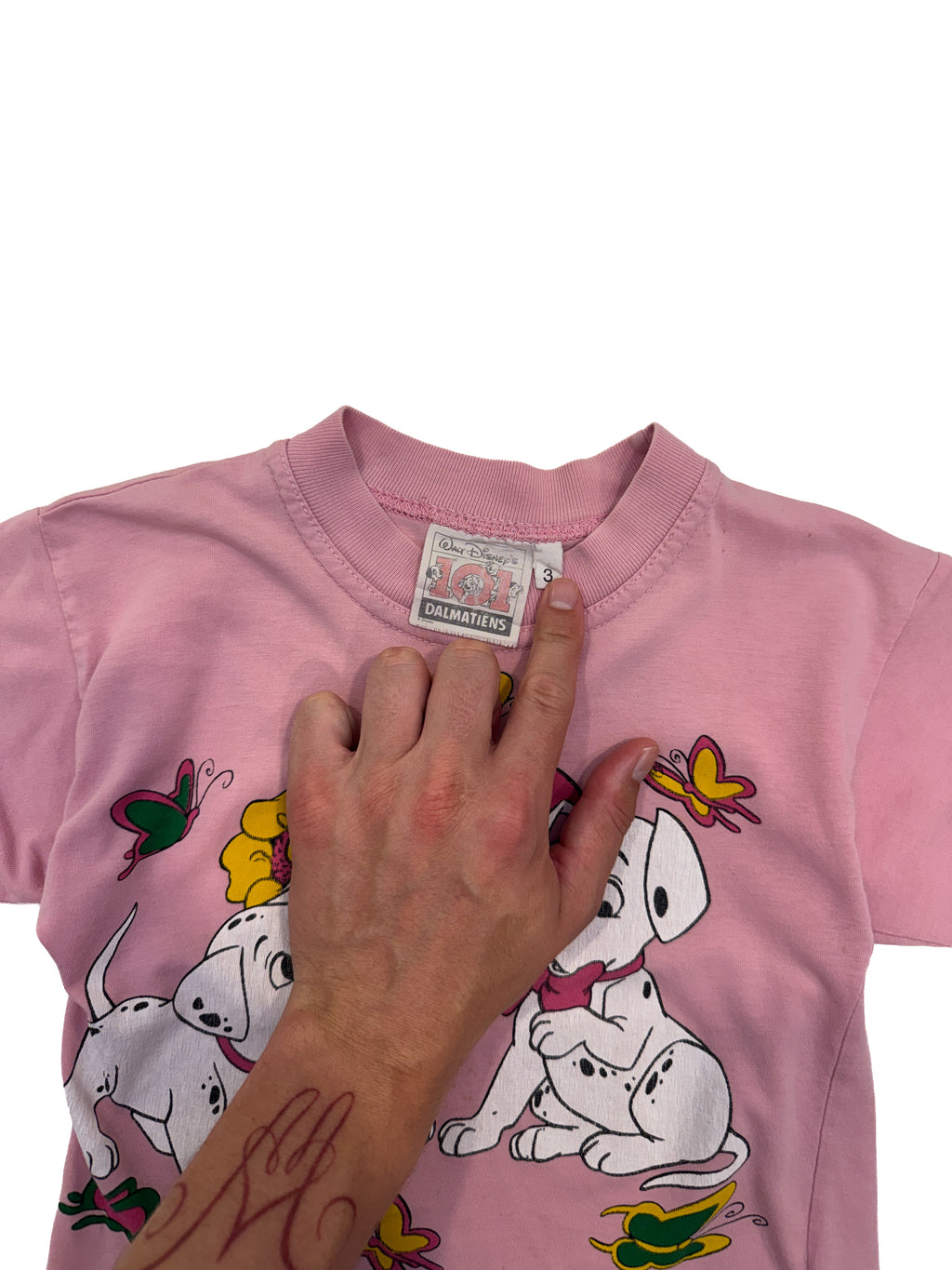 Vintage 90s Disney 101 Dalmatians Kids Tee (size 3)