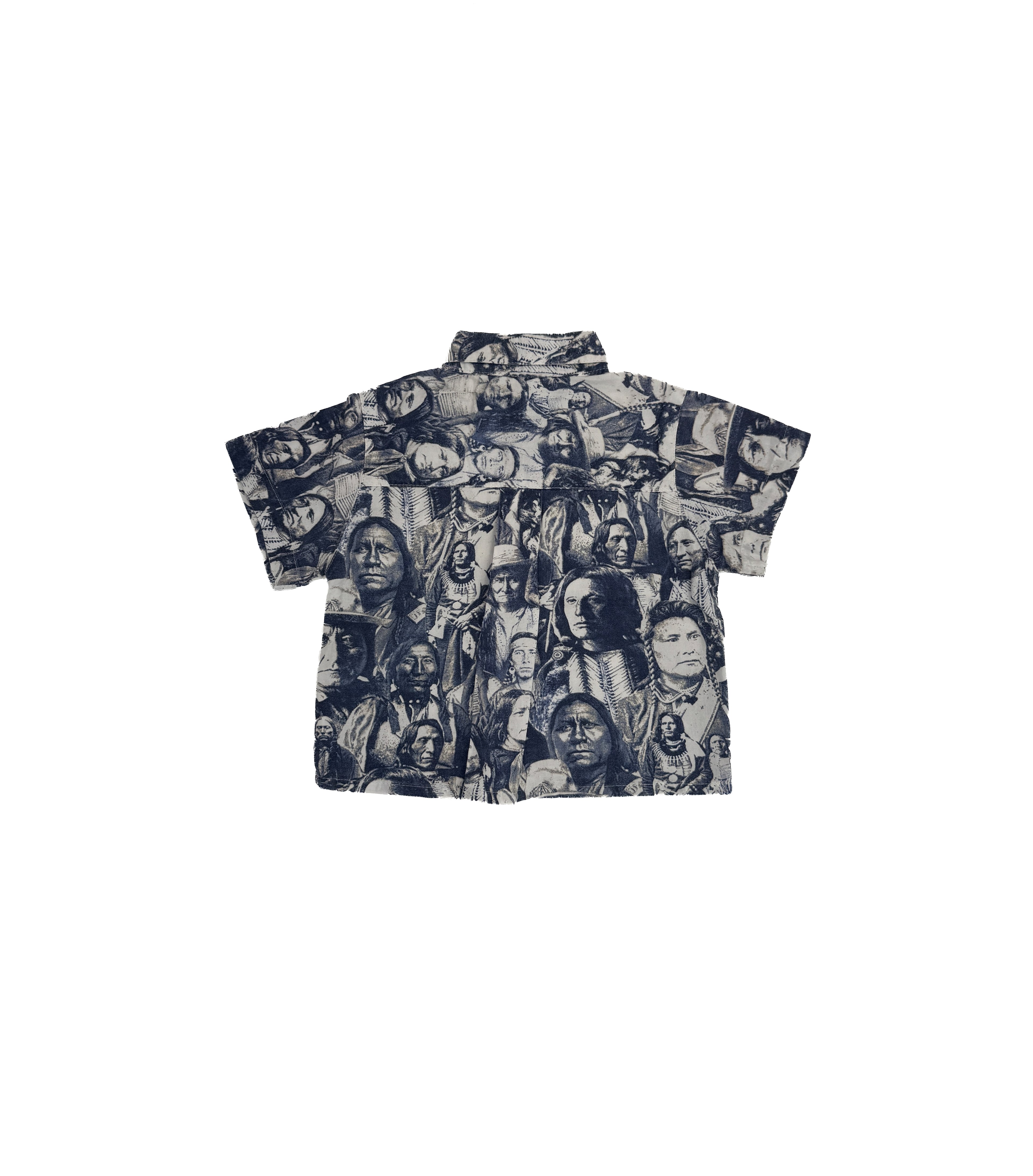 Vintage 90s Native American All Over Print Kids Shirt (size 3)