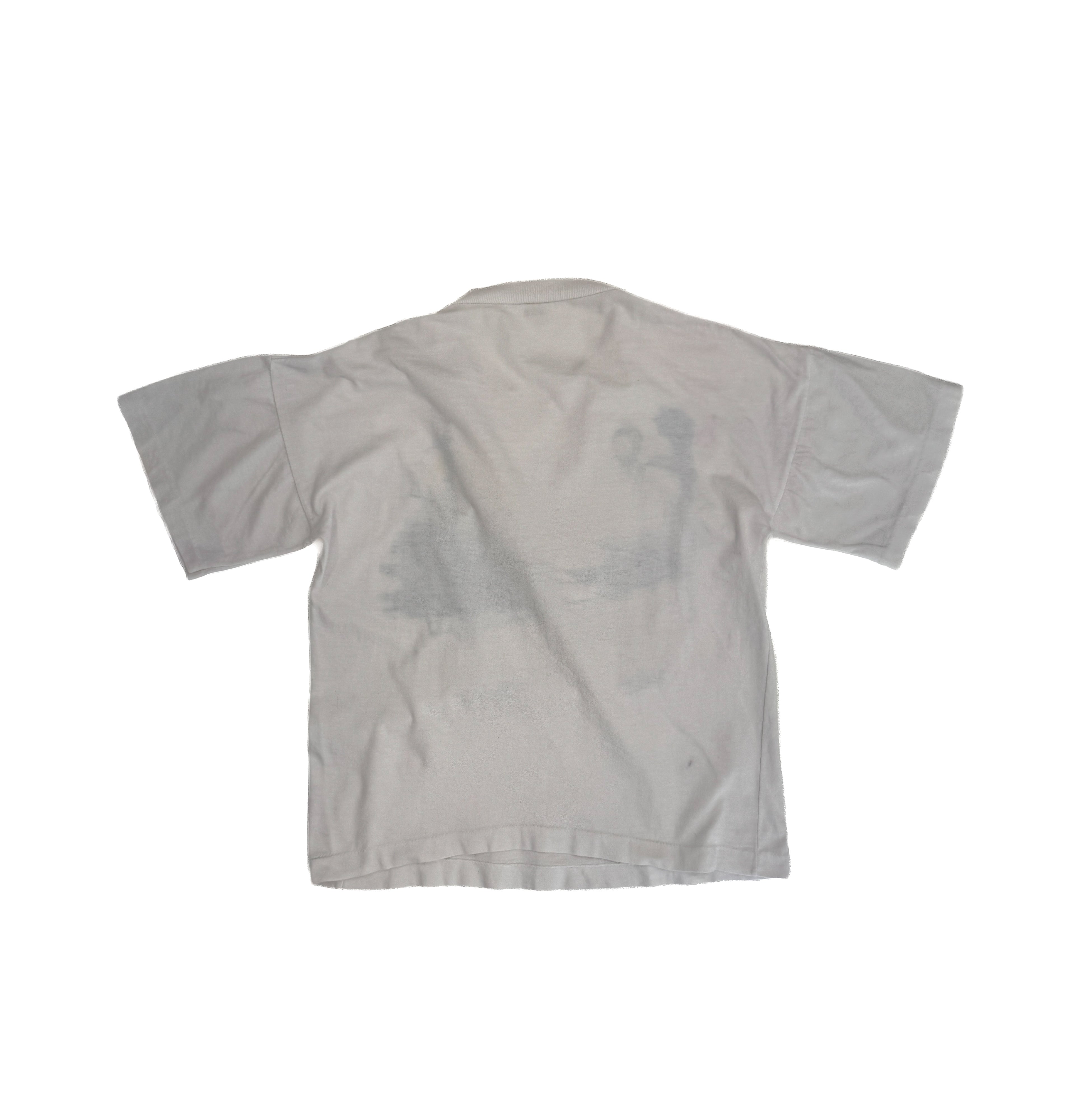 Vintage 80s 3D Squeaky Sailor Mickey Kids Tee (size 8/10)