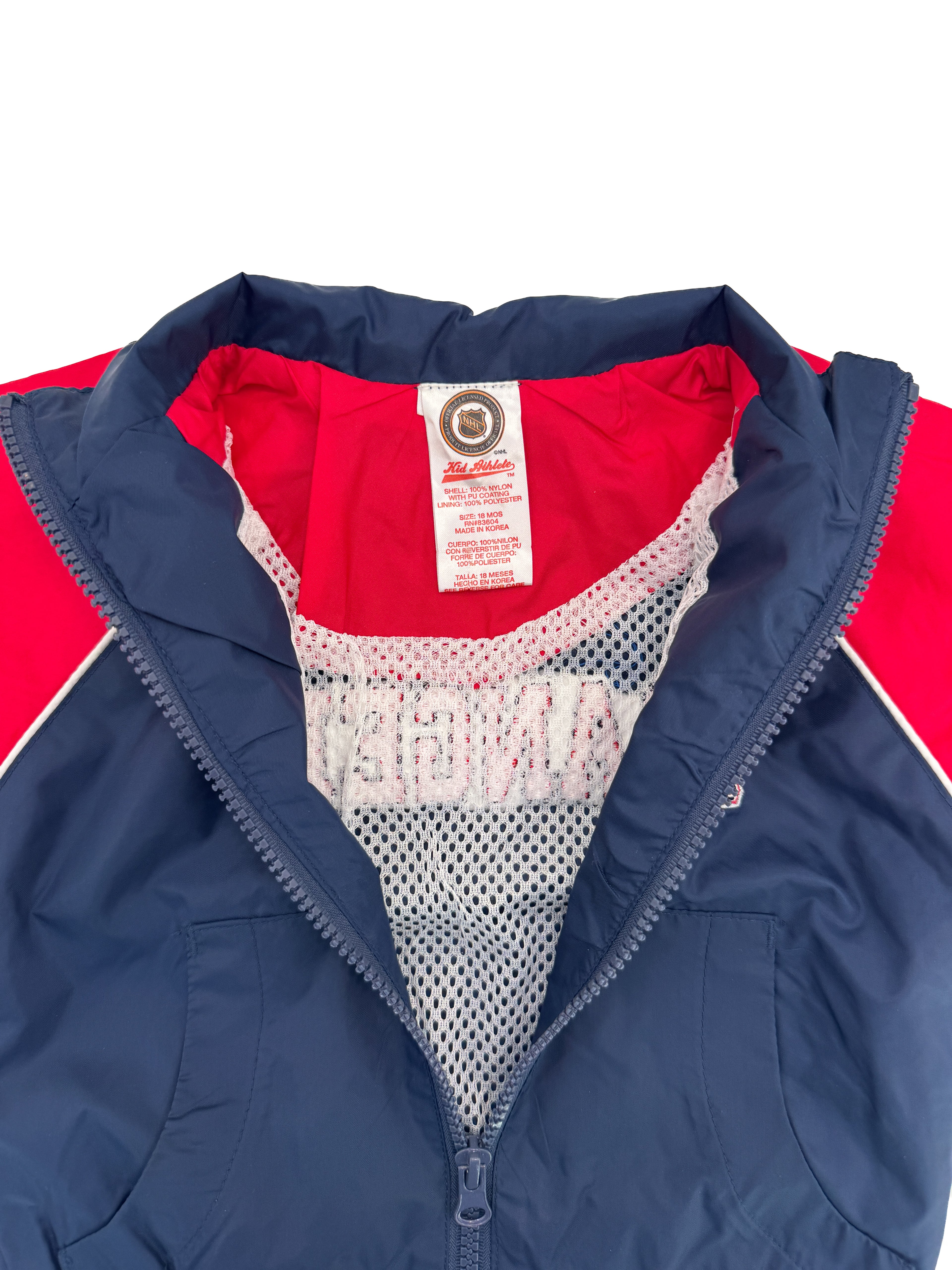 Vintage 90s New York Rangers NHL Tracksuit Set (size 18 Month)