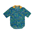 Vintage 80s Valtib Abstract Print Kids Shirt (size 10/12)