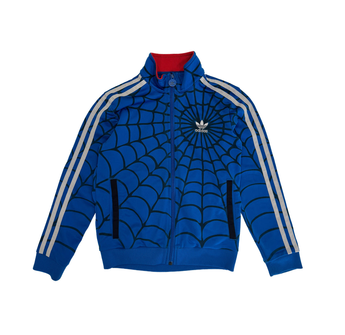 Vintage 2010 Adidas Originals Spider-Man Kids Track Jacket (size 6/7)