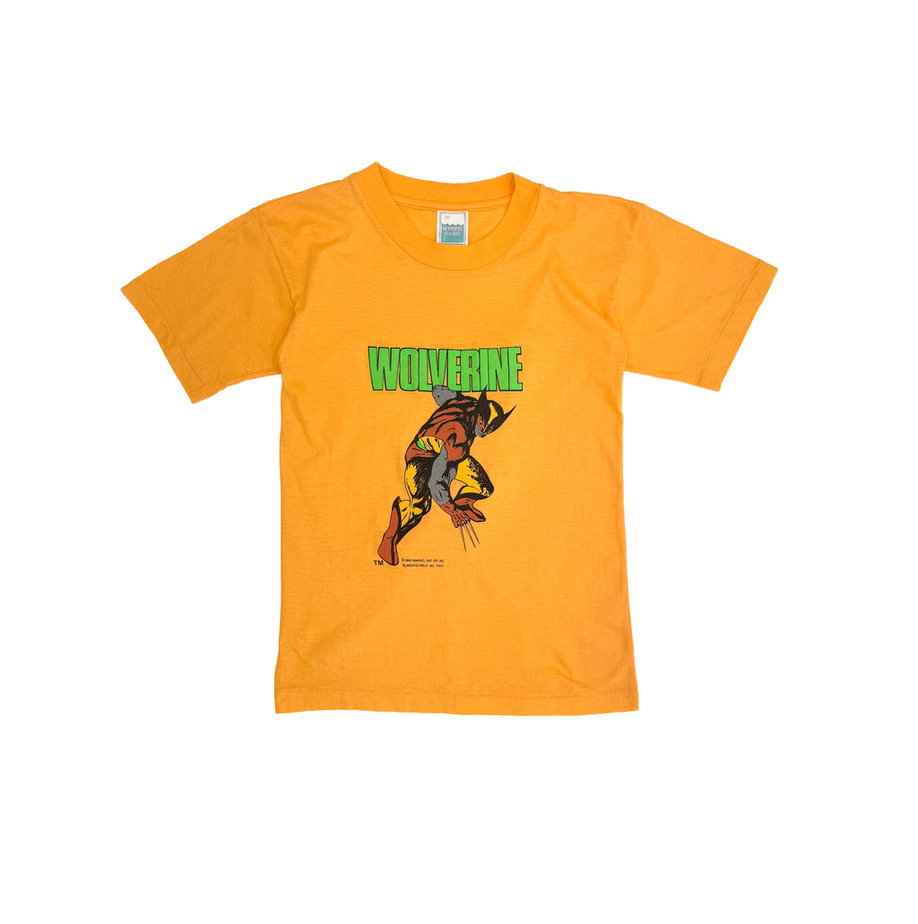 Vintage 1990 Marvel Wolverine Kids Tee (size 4/5)