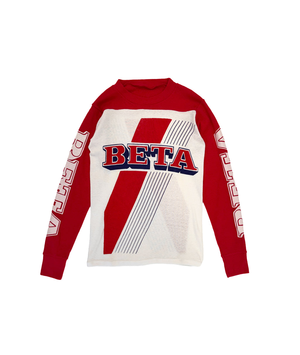 Vintage 70s Motocross Long Sleeve T-Shirt (size 10/12)