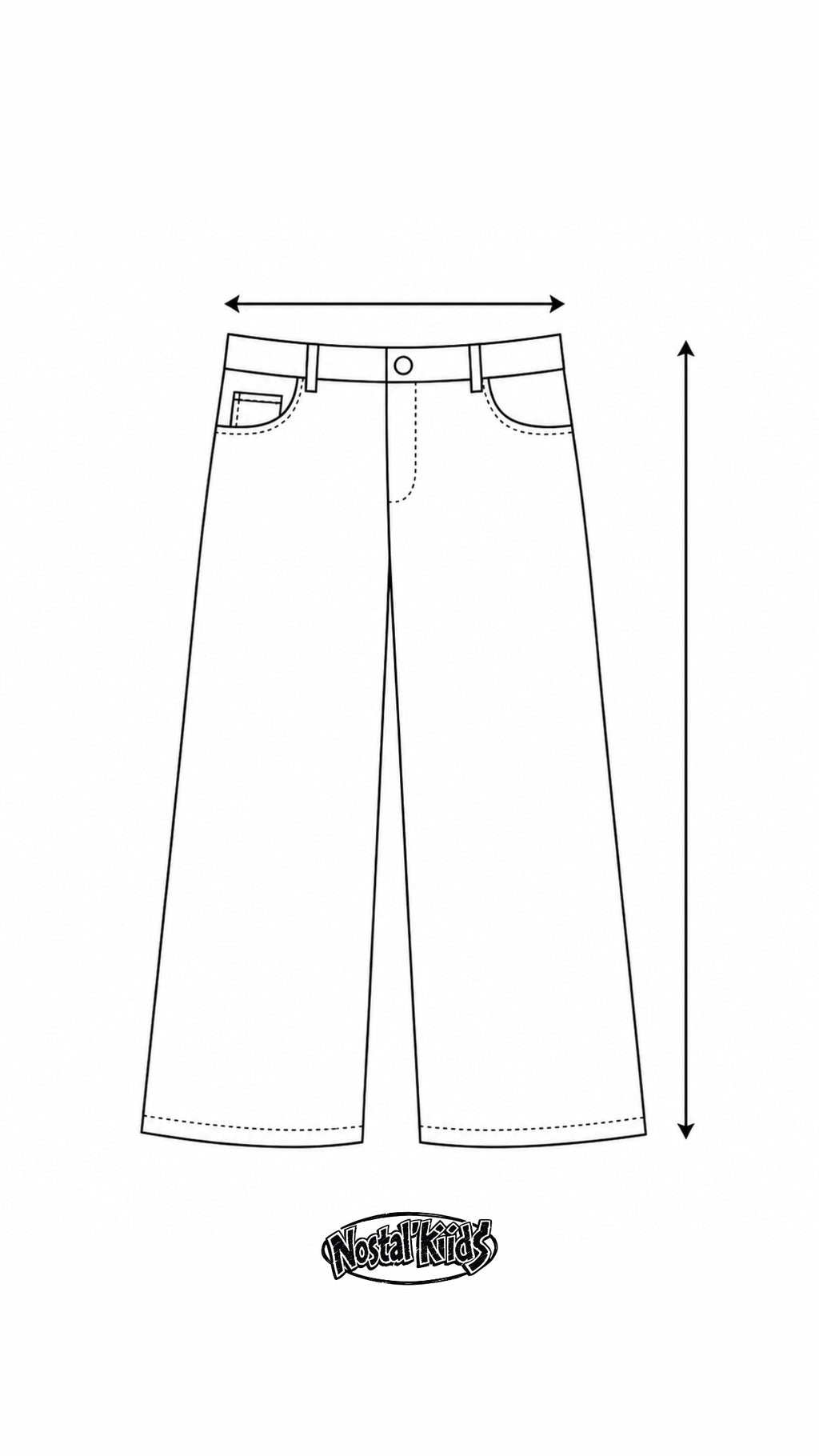 Vintage 70s Kids Denim Pants (size 6)