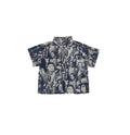 Vintage 90s Native American All Over Print Kids Shirt (size 3)