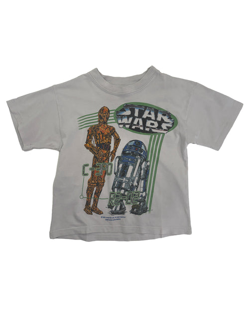 Vintage 1996 Lucasfilm Star Wars C-3PO & R2-D2 Kids Tee (size 5/6)