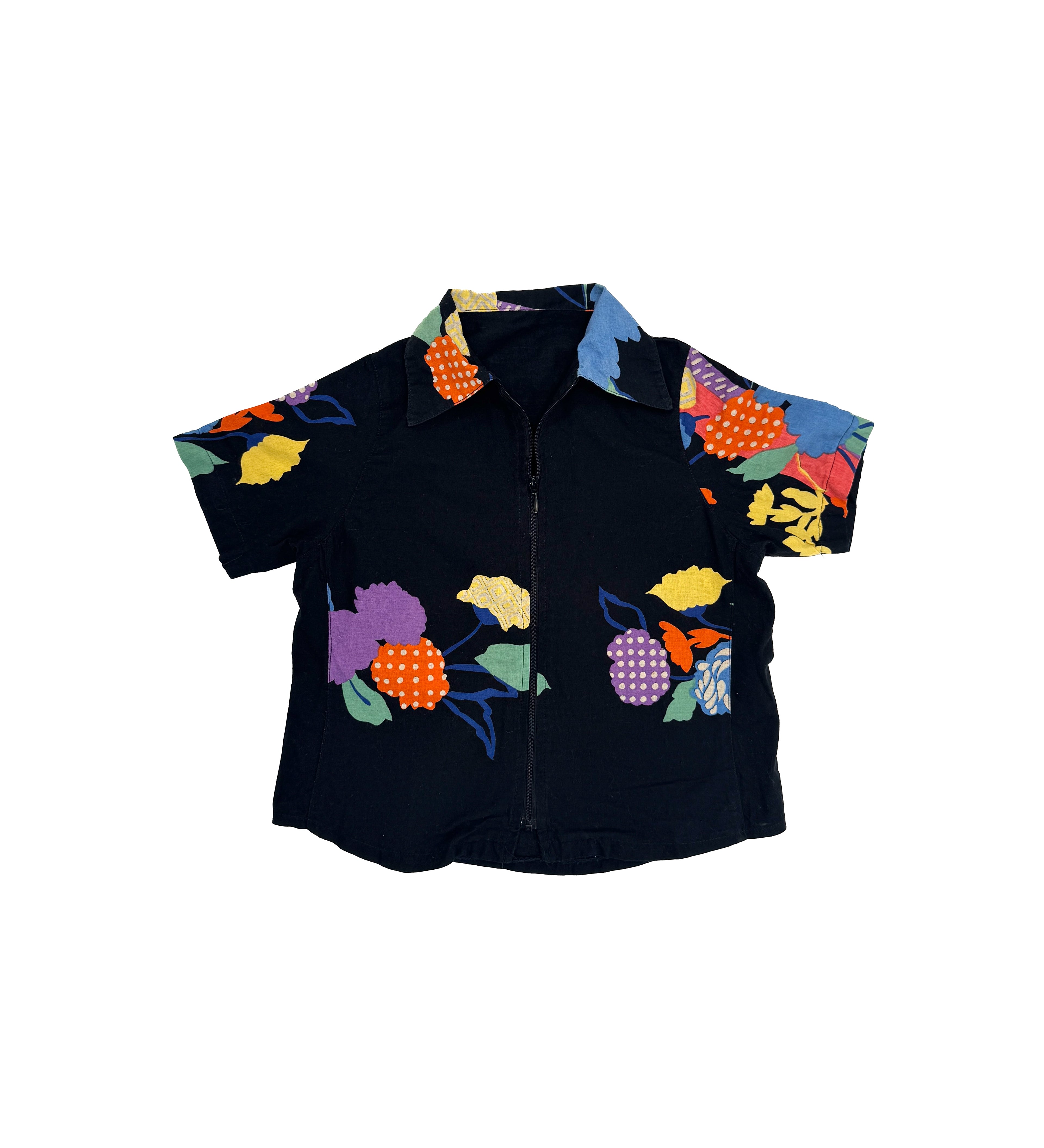 Vintage 60s Kids Floral Two Piece Set (size 8/10)