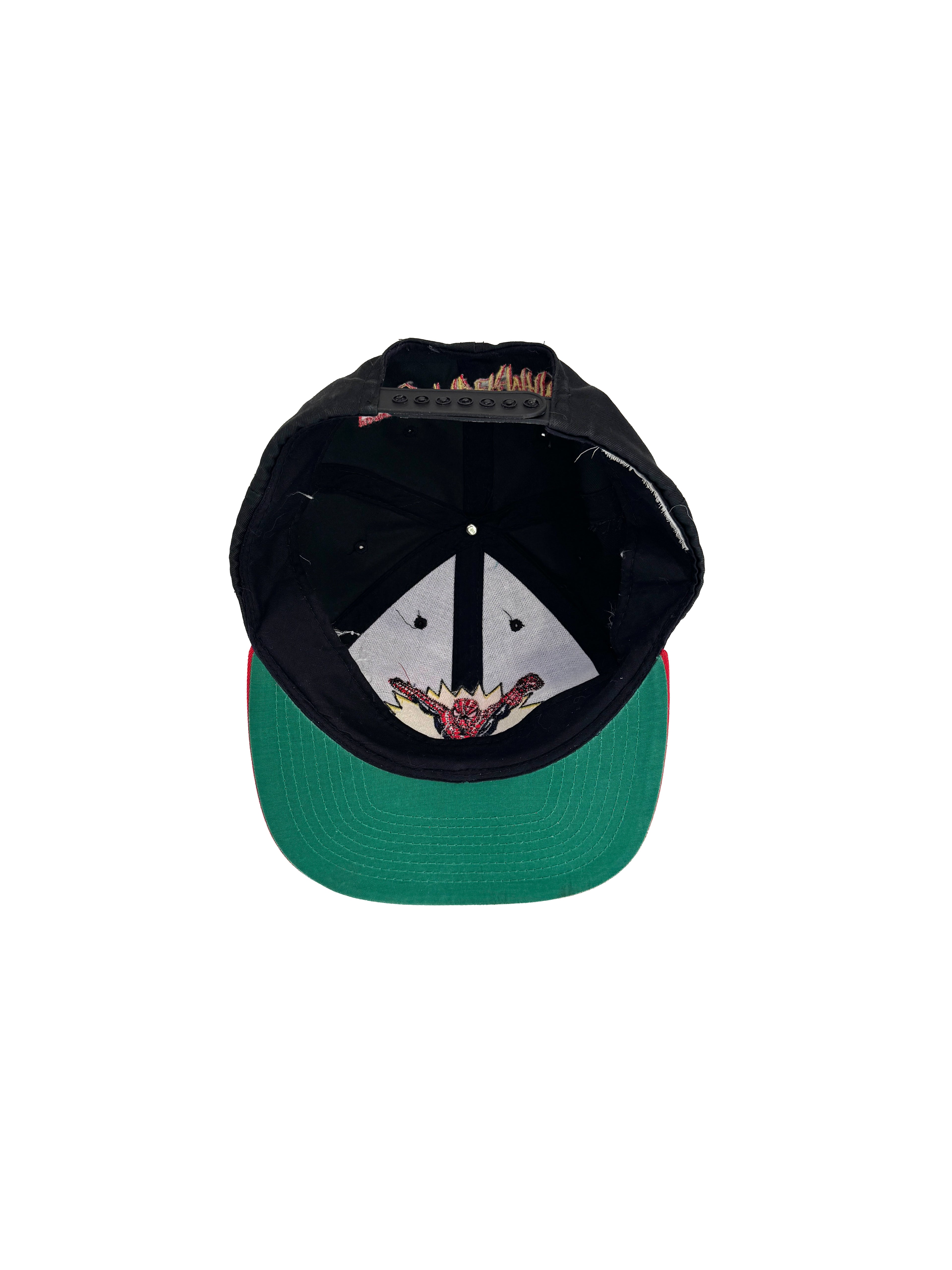 Vintage 90s Marvel Comics Spider-Man Snapback Cap (size 54)
