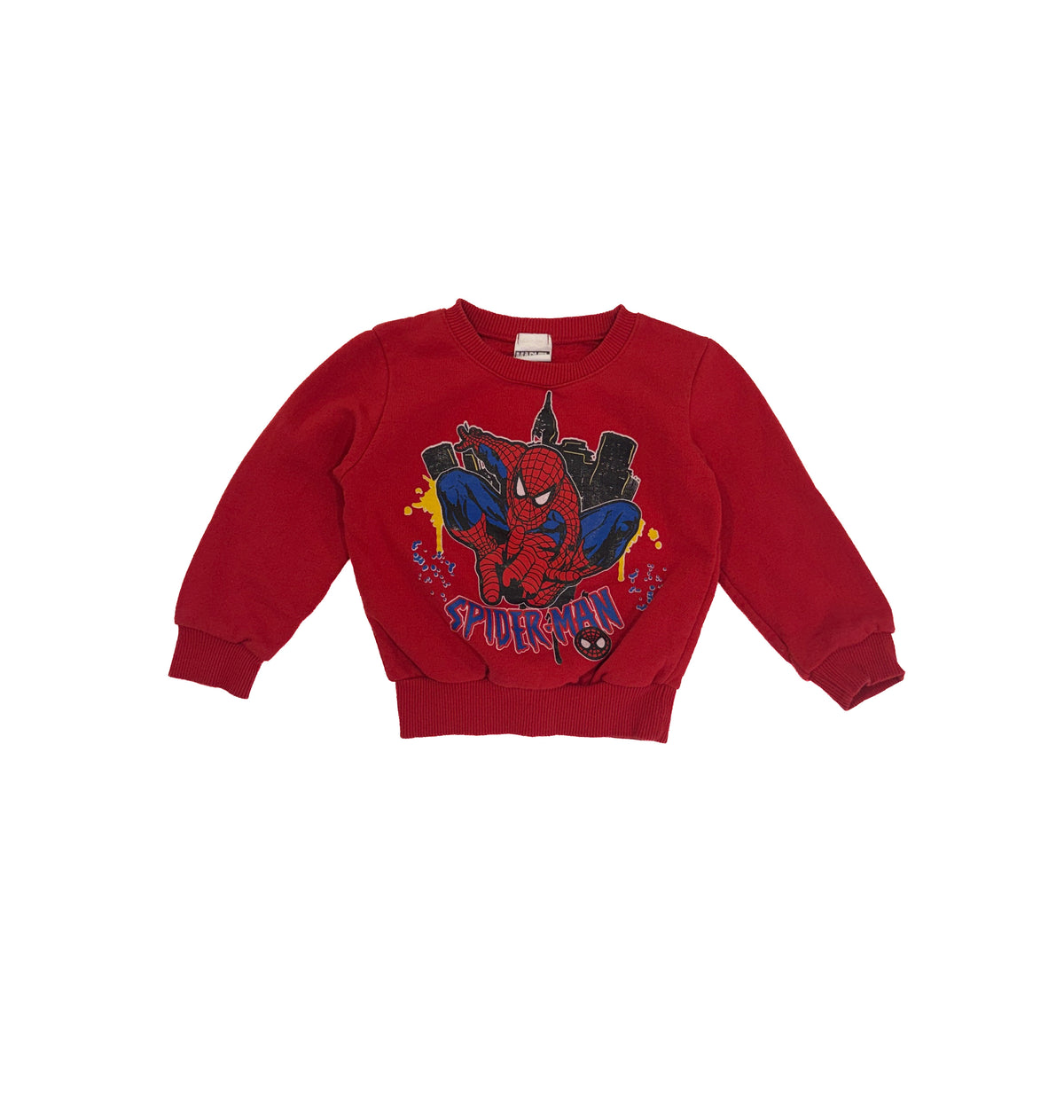 Vintage 90sMarvel Spider-Man Kids Crewneck (size 3)