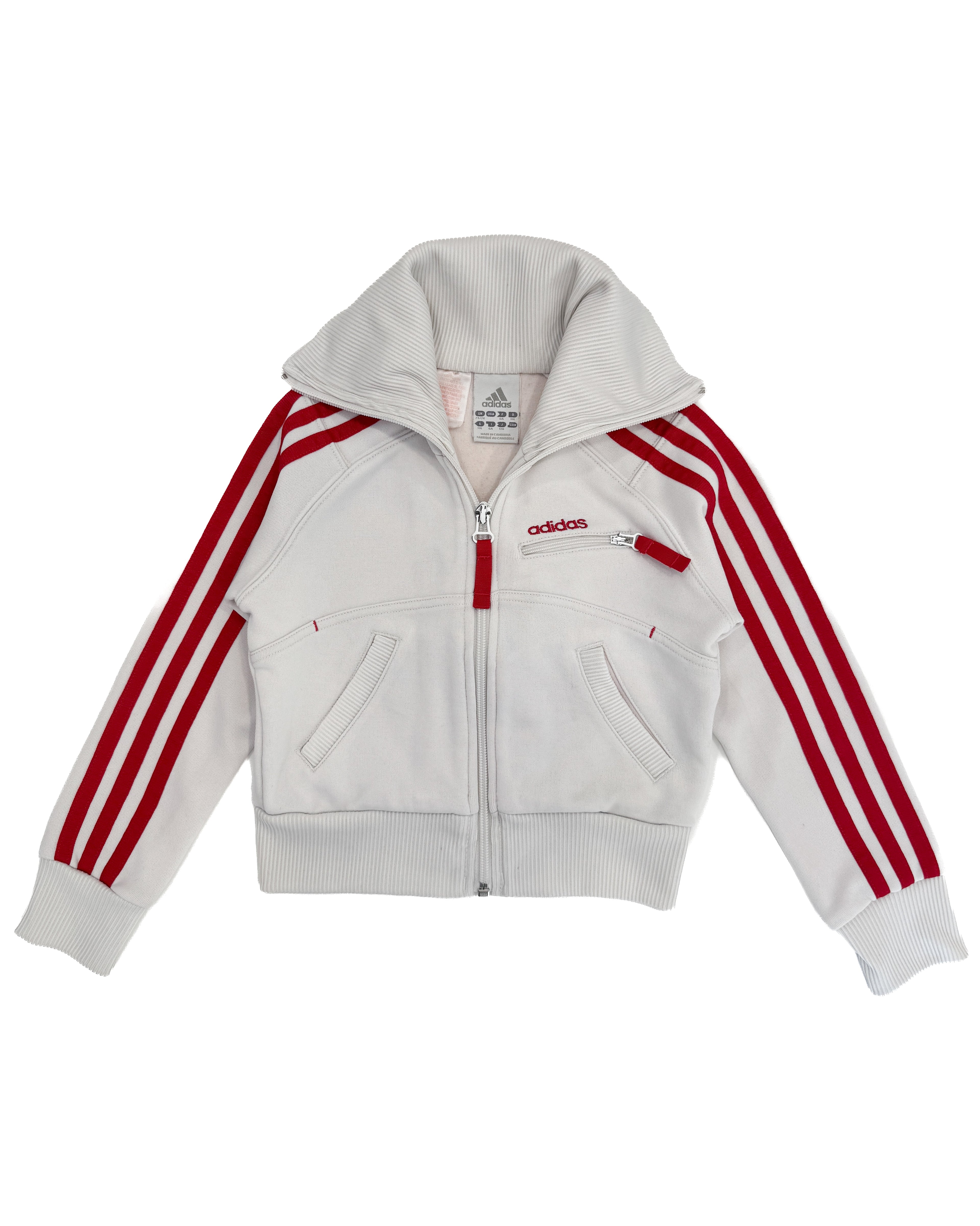 Vintage Kids 2000 Adidas Track Jacket (size 5/6)