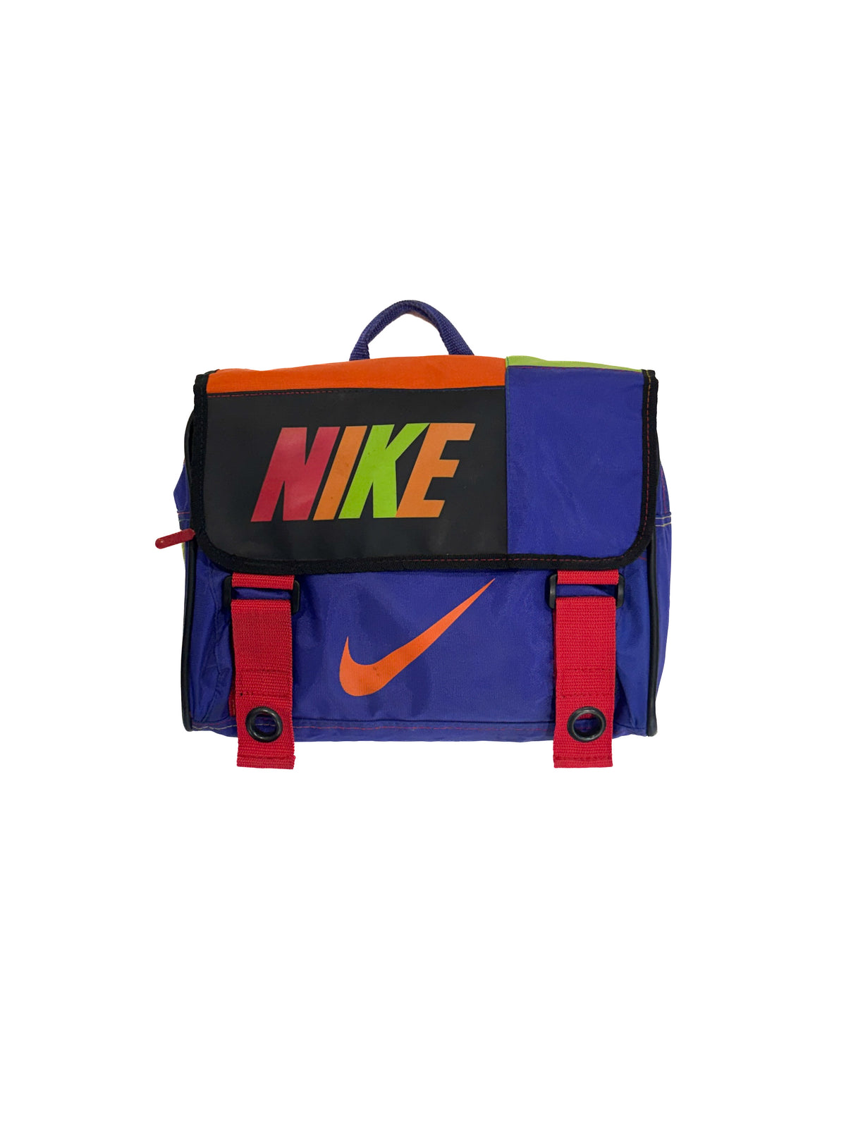 Vintage 90s Nike Multicolor Kids School Backpack