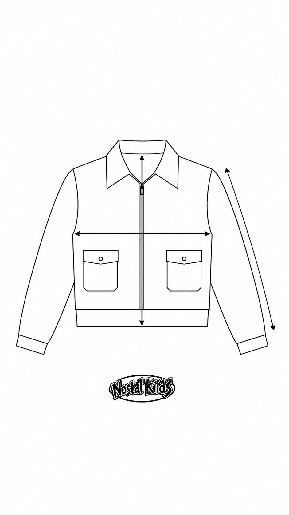 Vintage 70s cropped workwear jacket (size 6)