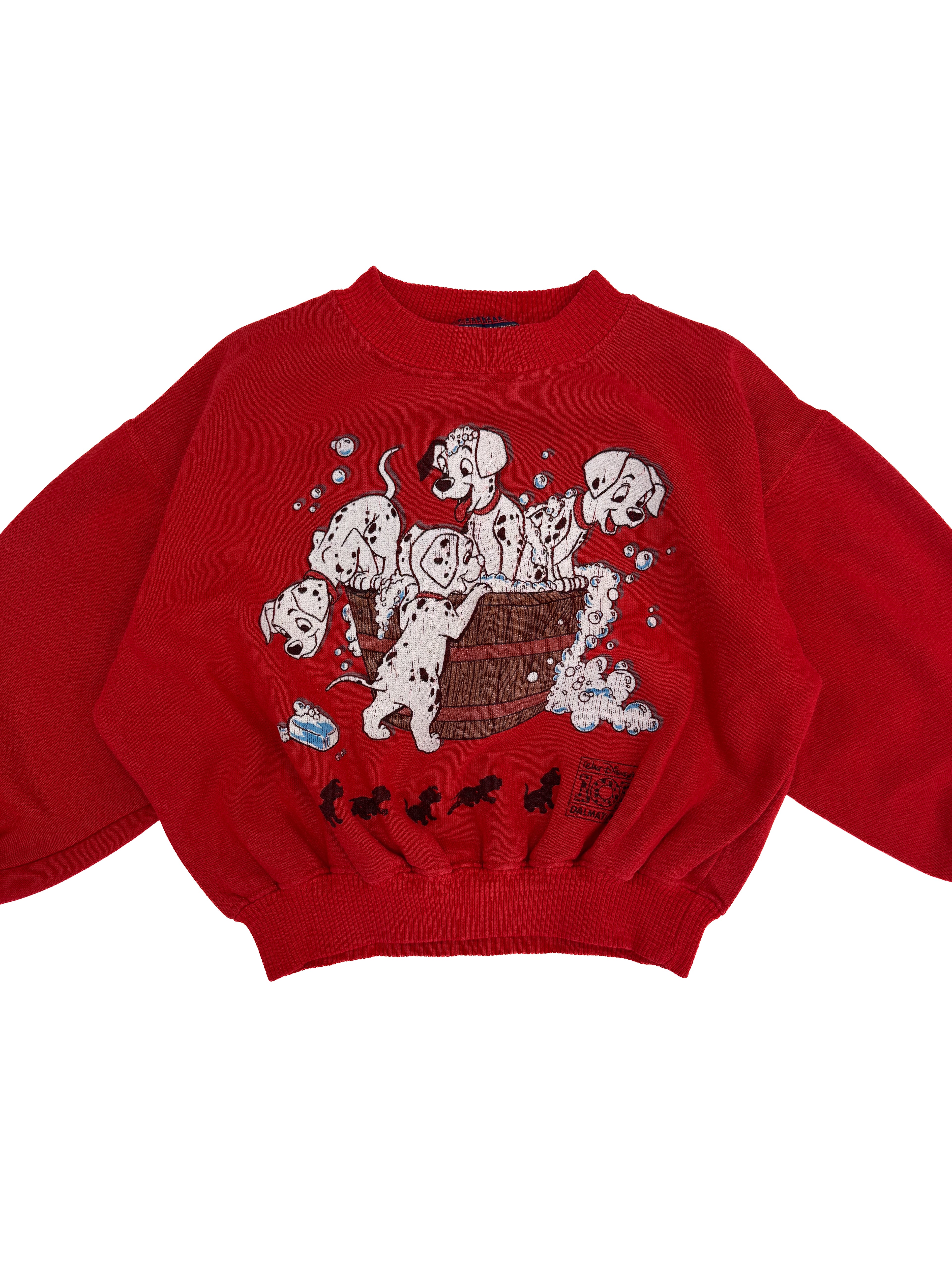 Vintage 90s Disney 101 Dalmatians Kids Crewneck (size 4)