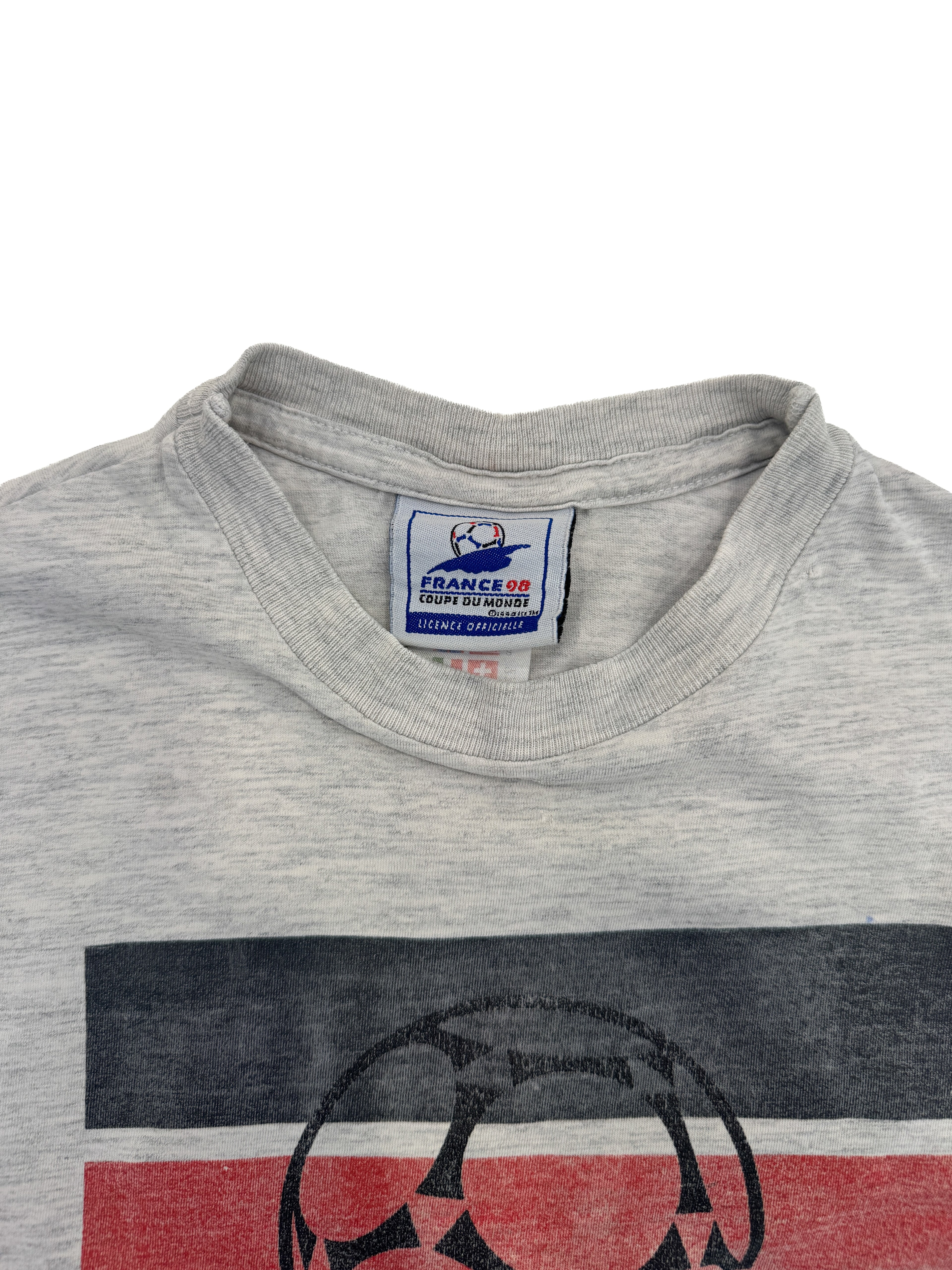 Vintage Kids Adidas France 98 World Cup Germany T-Shirt (size 10)