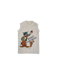 Vintage 1985 Tom & Jerry “Salut L’Artiste!” Kids Tank Top (size 2)