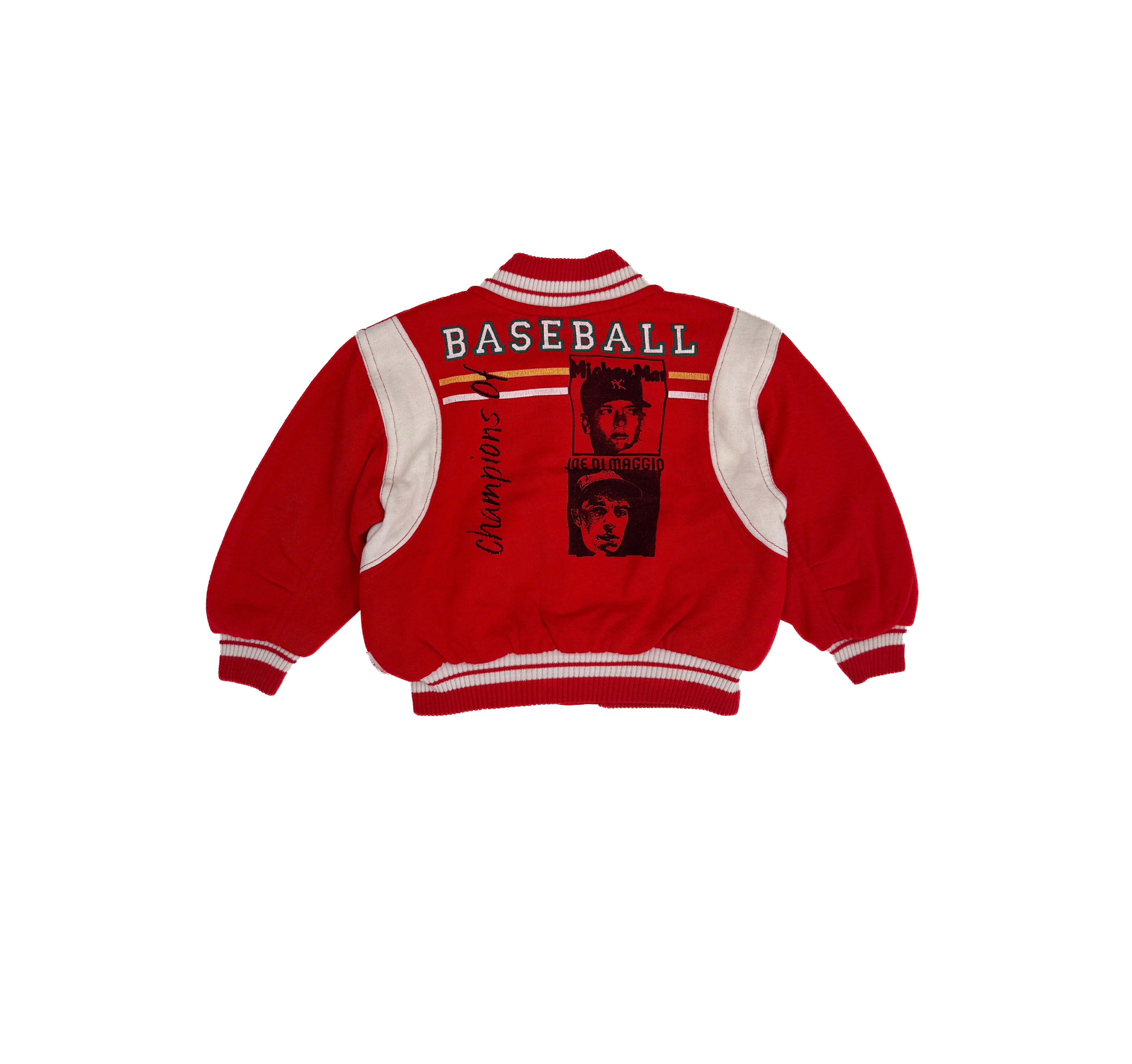 Vintage 90s Baseball Varsity Kids Jacket (size 3)