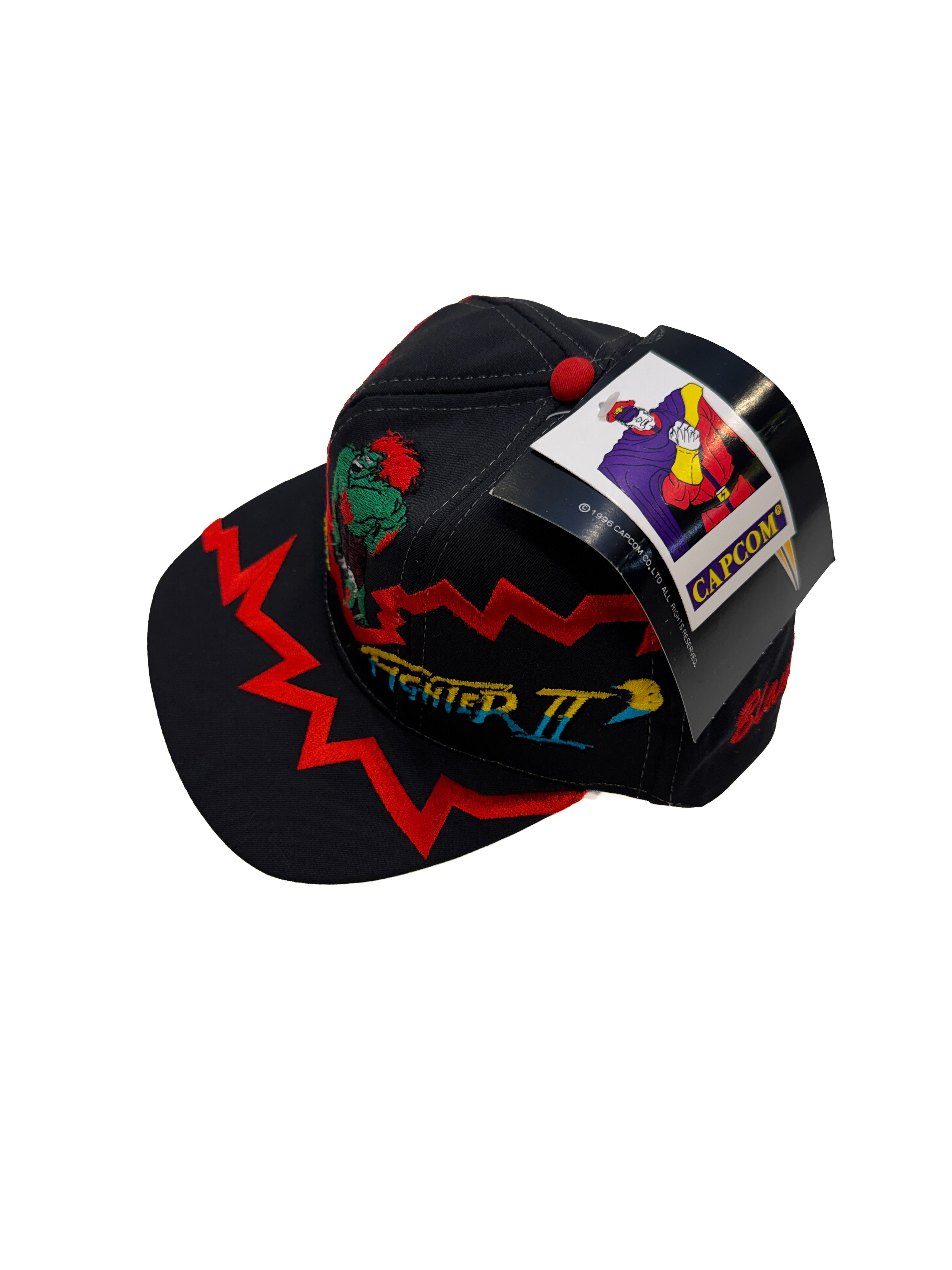 Vintage 1996 Street Fighter Kids Snapback Cap (size 54)