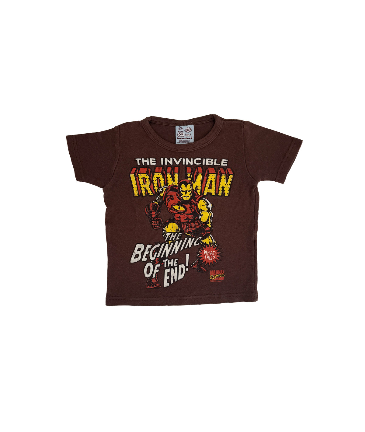 Vintage 2000s Marvel Iron Man Kids Tee (size 2/3)