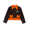 Vintage 70s cropped workwear jacket (size 6)