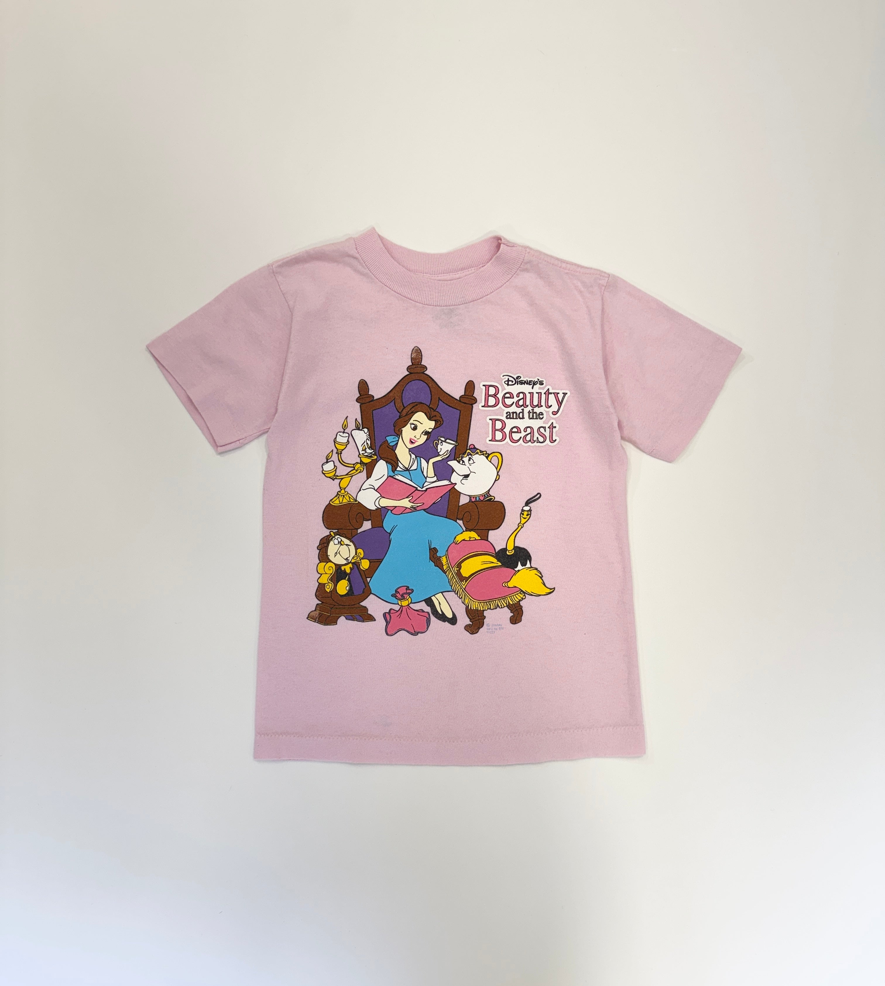 Vintage 1991 Disney Beauty And The Beast T-Shirt (size 7/8)