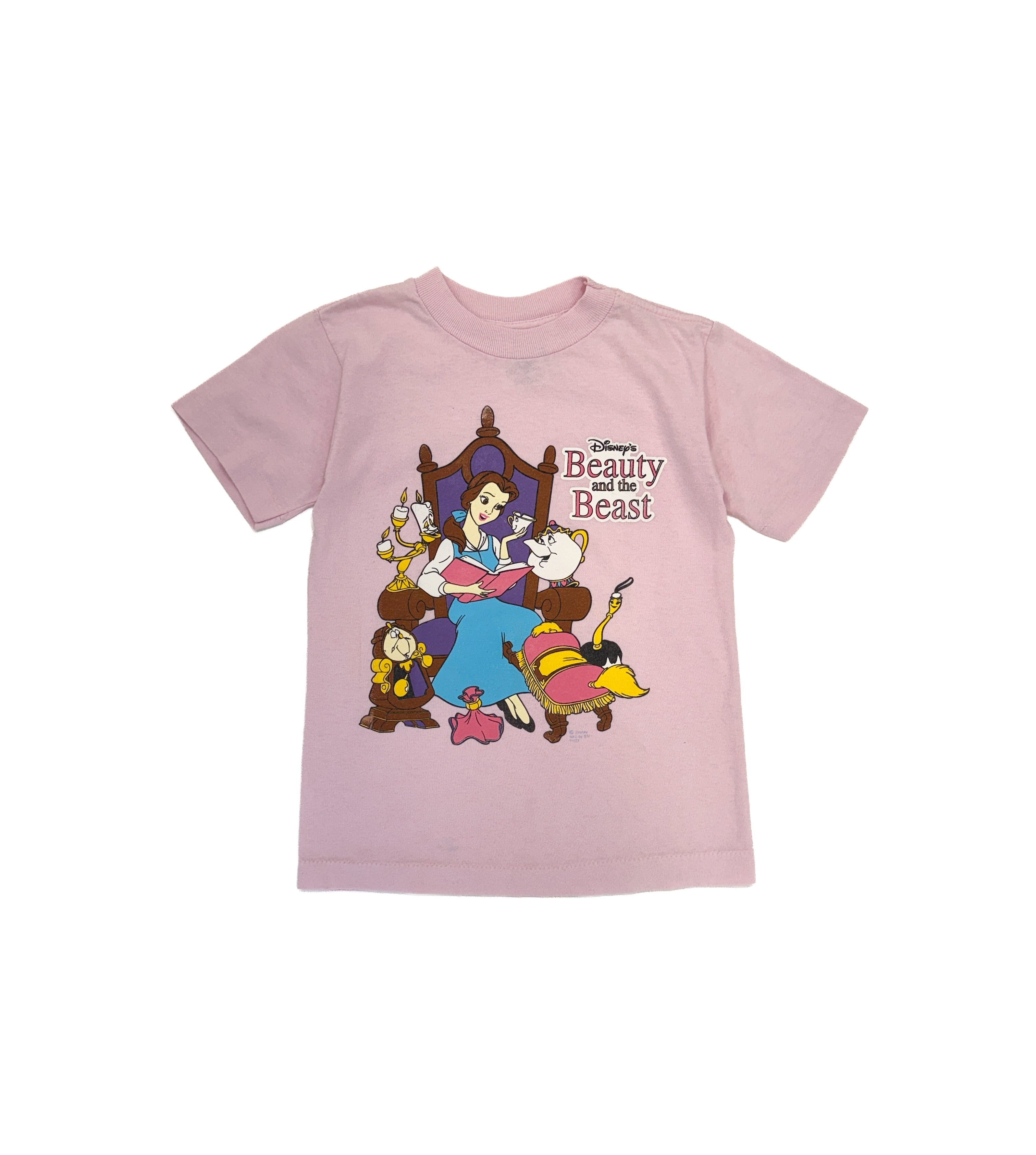 Vintage 1991 Disney Beauty And The Beast T-Shirt (size 7/8)