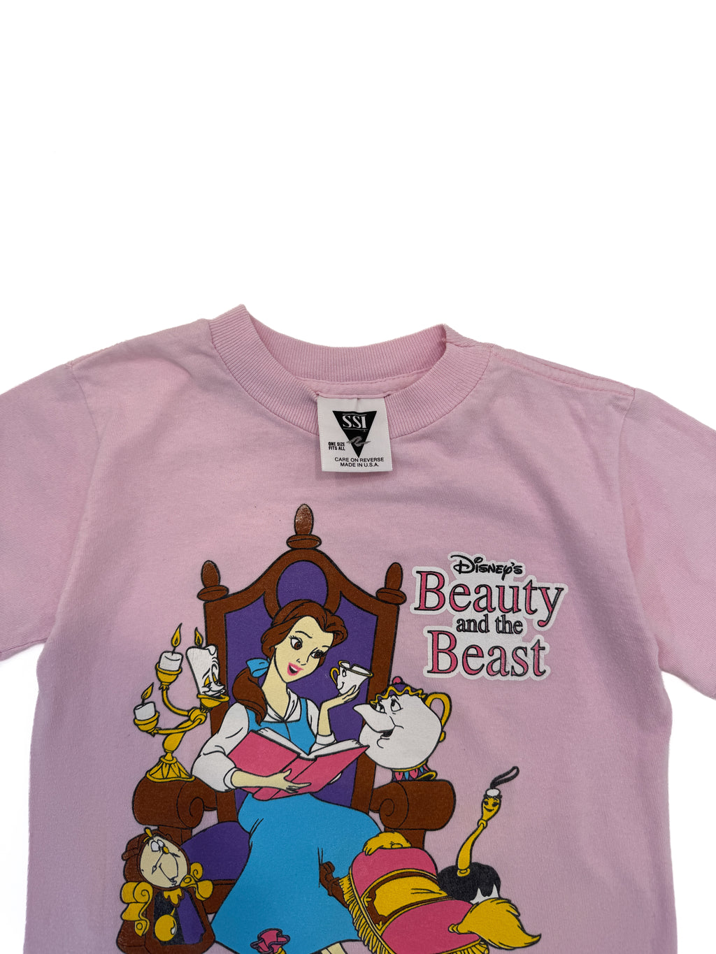 Vintage 1991 Disney Beauty And The Beast T-Shirt (size 7/8)