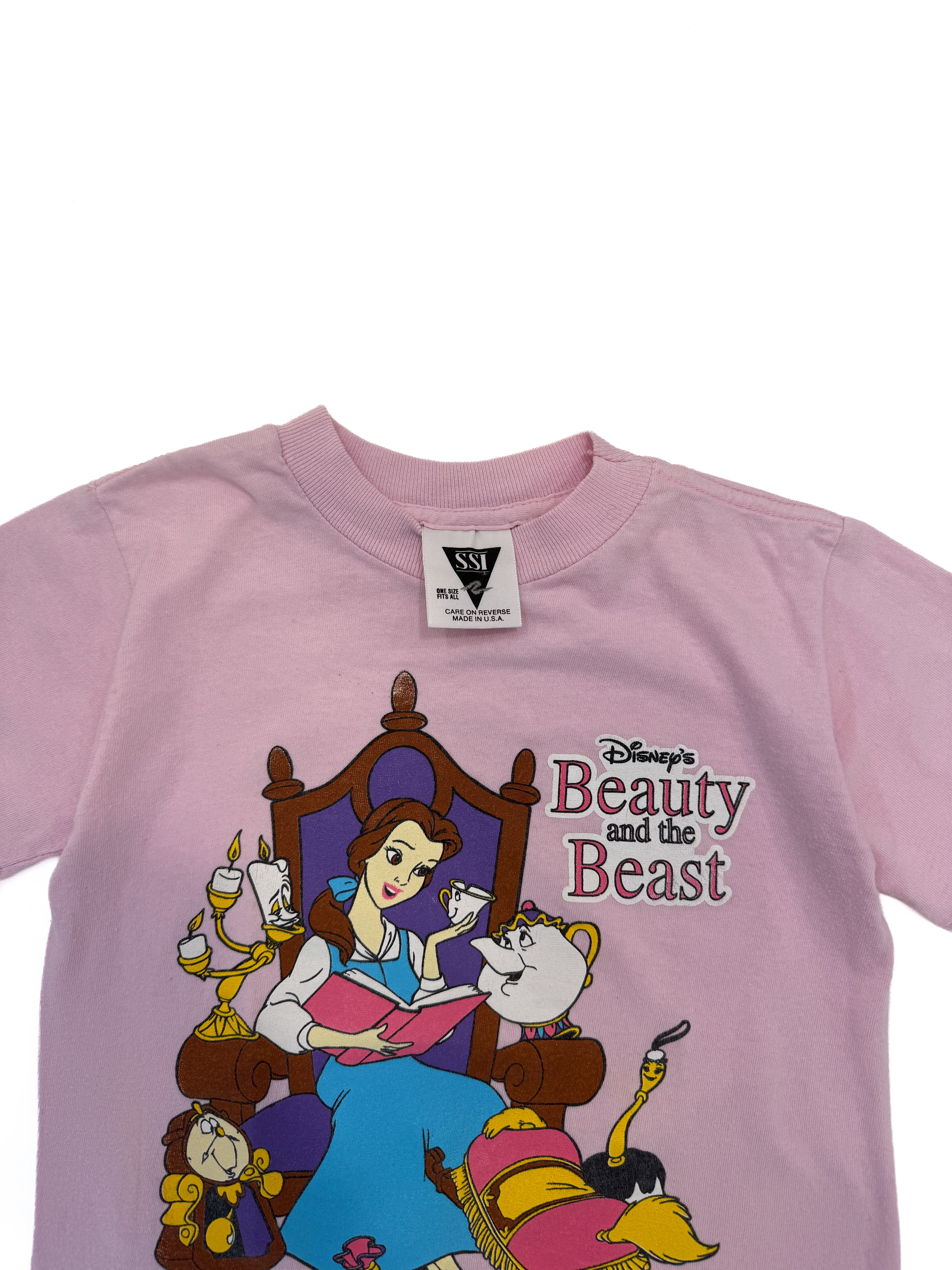 Vintage 1991 Disney Beauty And The Beast T-Shirt (size 7/8)