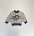 Vintage 80s Baseball Crewneck (size 4/6)