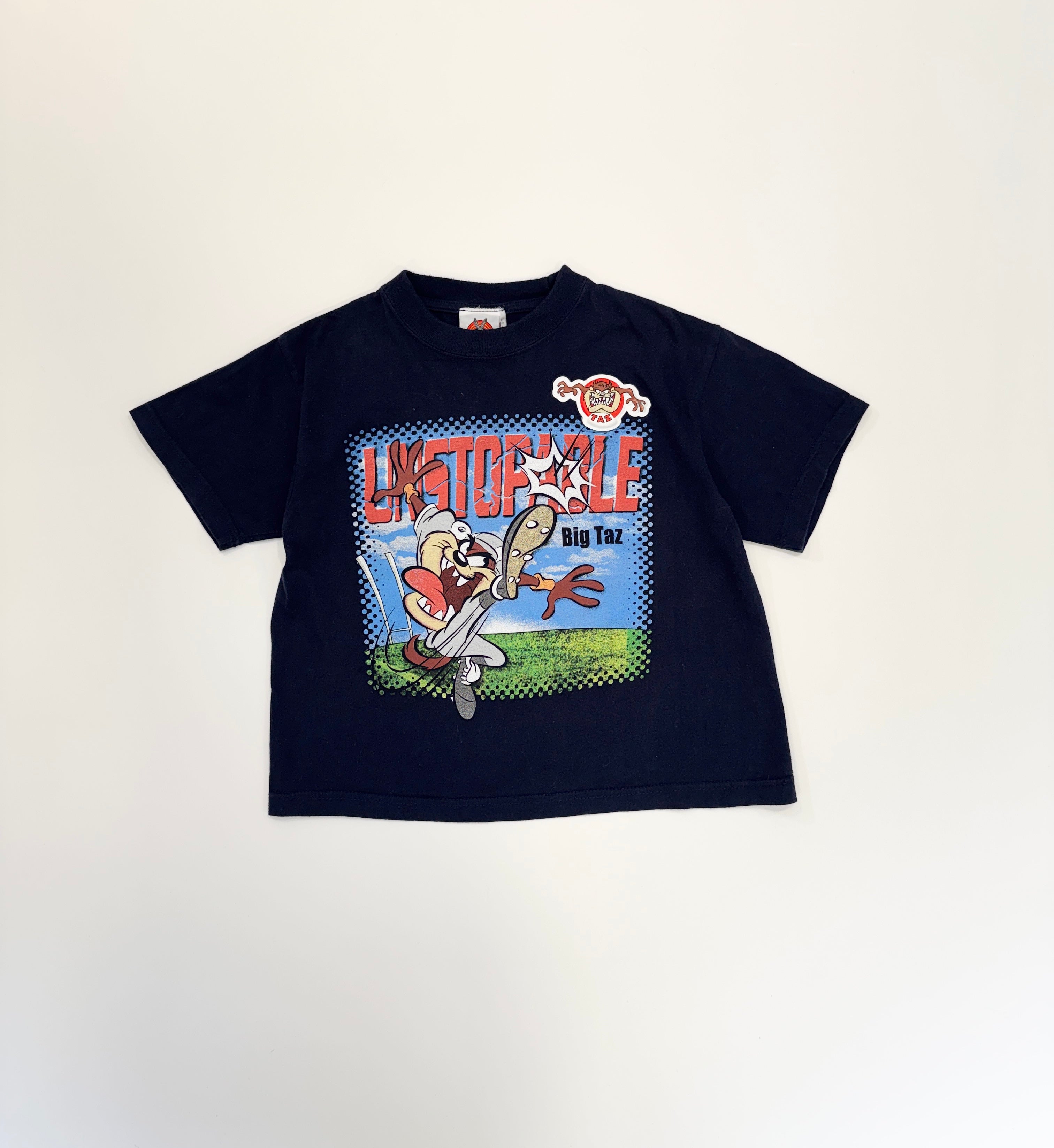 Vintage 2001 Looney Tunes Taz 3D Graphic T-Shirt (size 5/6)