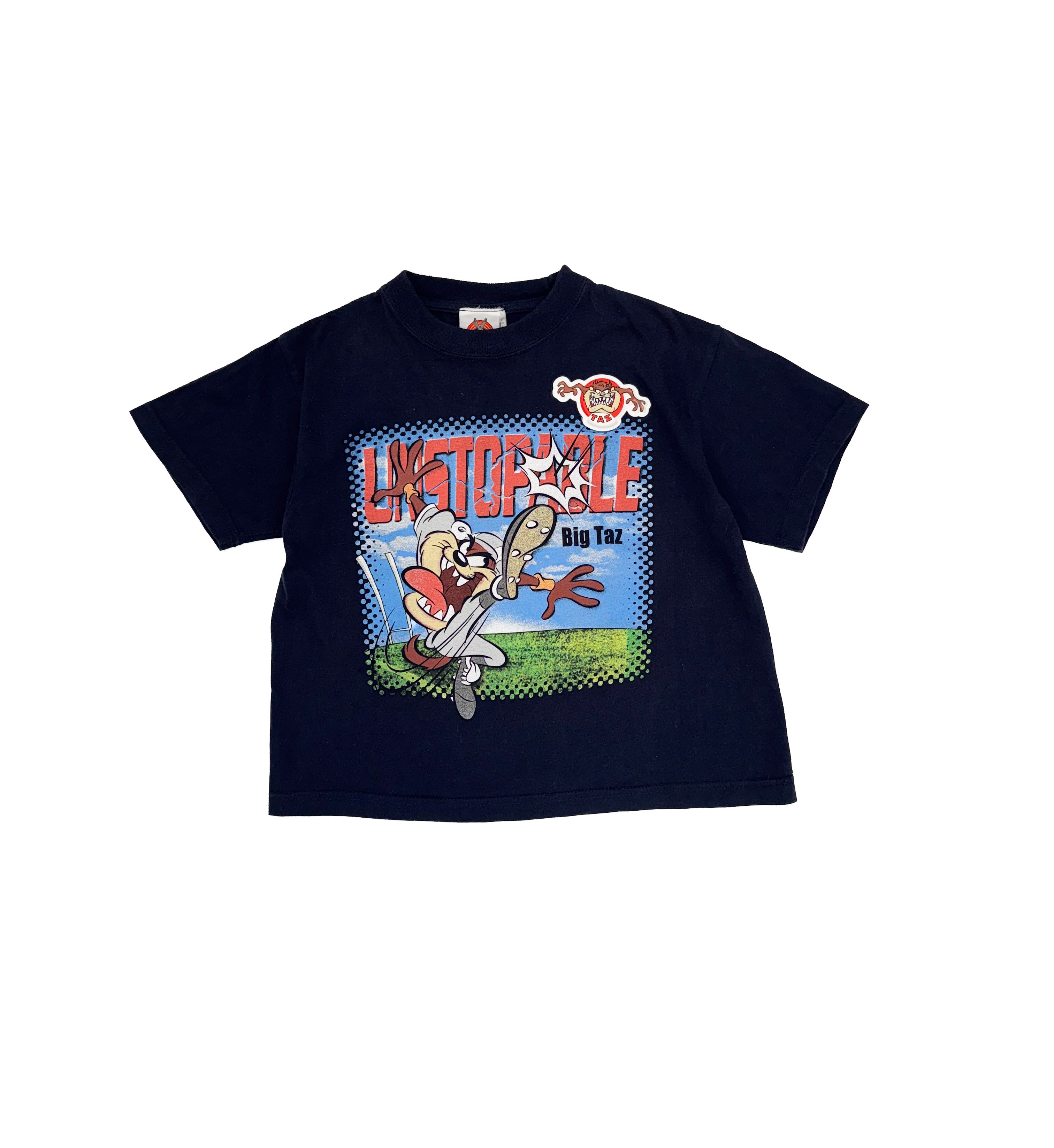Vintage 2001 Looney Tunes Taz 3D Graphic T-Shirt (size 5/6)
