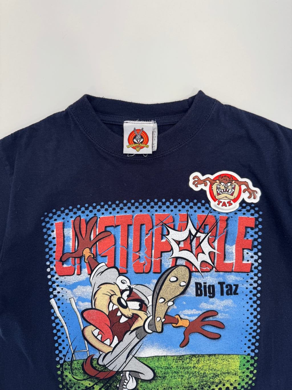 Vintage 2001 Looney Tunes Taz 3D Graphic T-Shirt (size 5/6)
