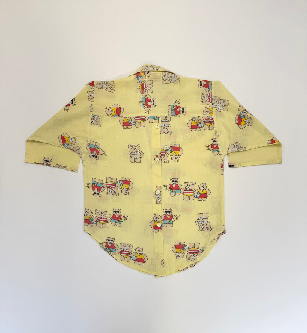Vintage 80s Bonnie Deb Teddy Bear Shirt (size 6/8 ANS)