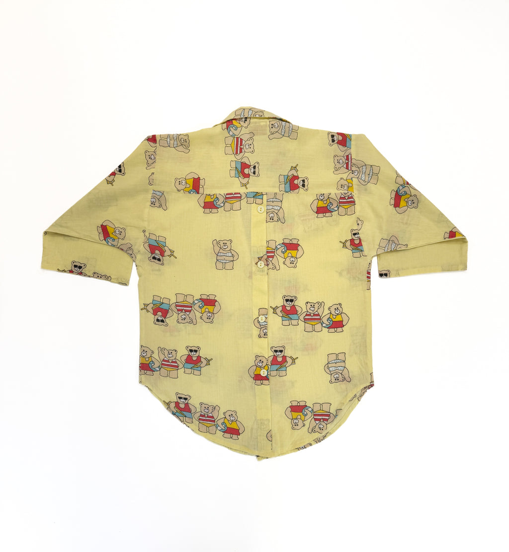 Vintage 80s Bonnie Deb Teddy Bear Shirt (size 6/8 ANS)