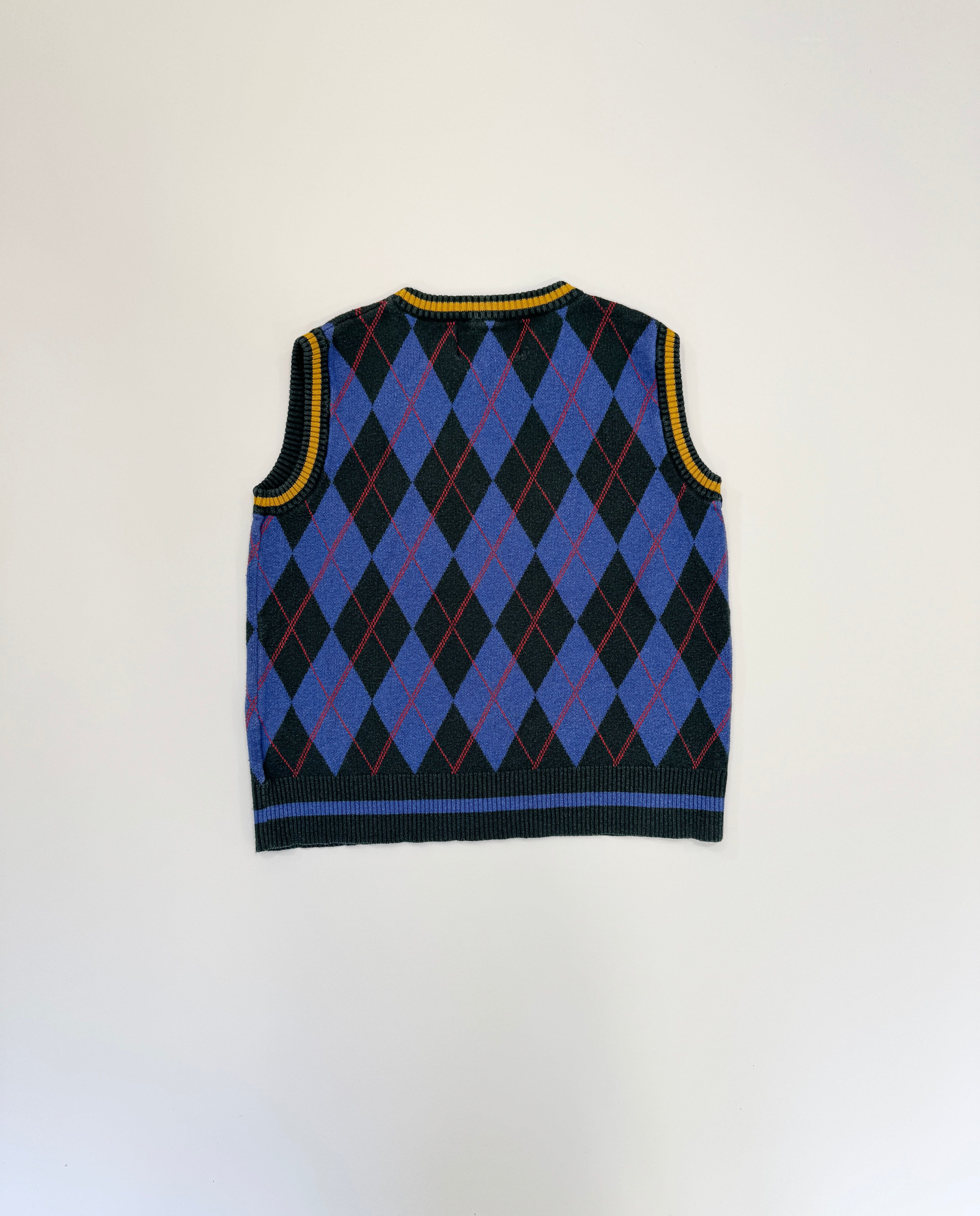 Mibi Kids Argyle Sweater Vest (size 5/6)
