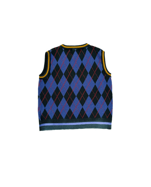 Mibi Kids Argyle Sweater Vest (size 5/6)