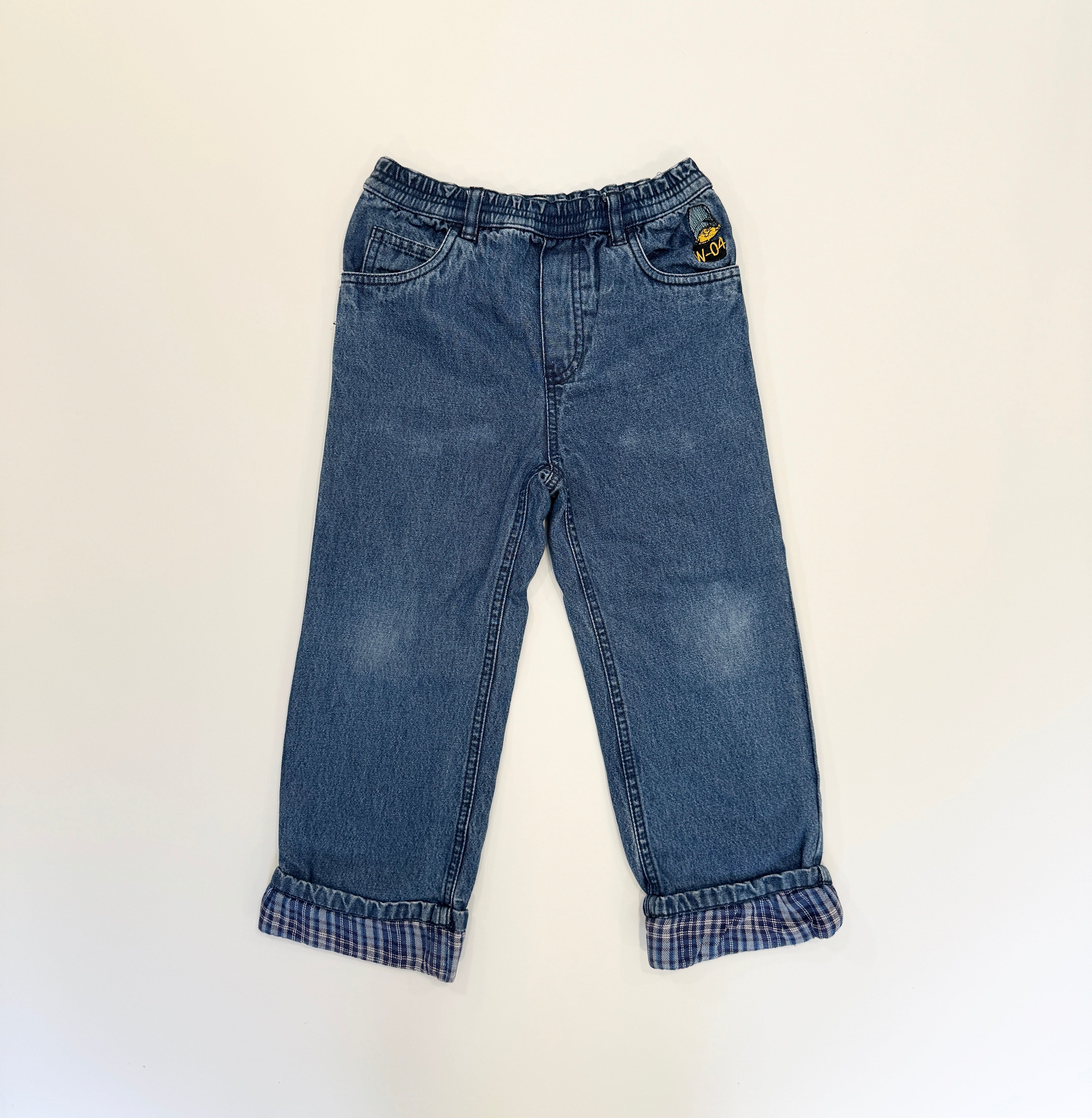 Elastic Waistband Jeans (size 5)