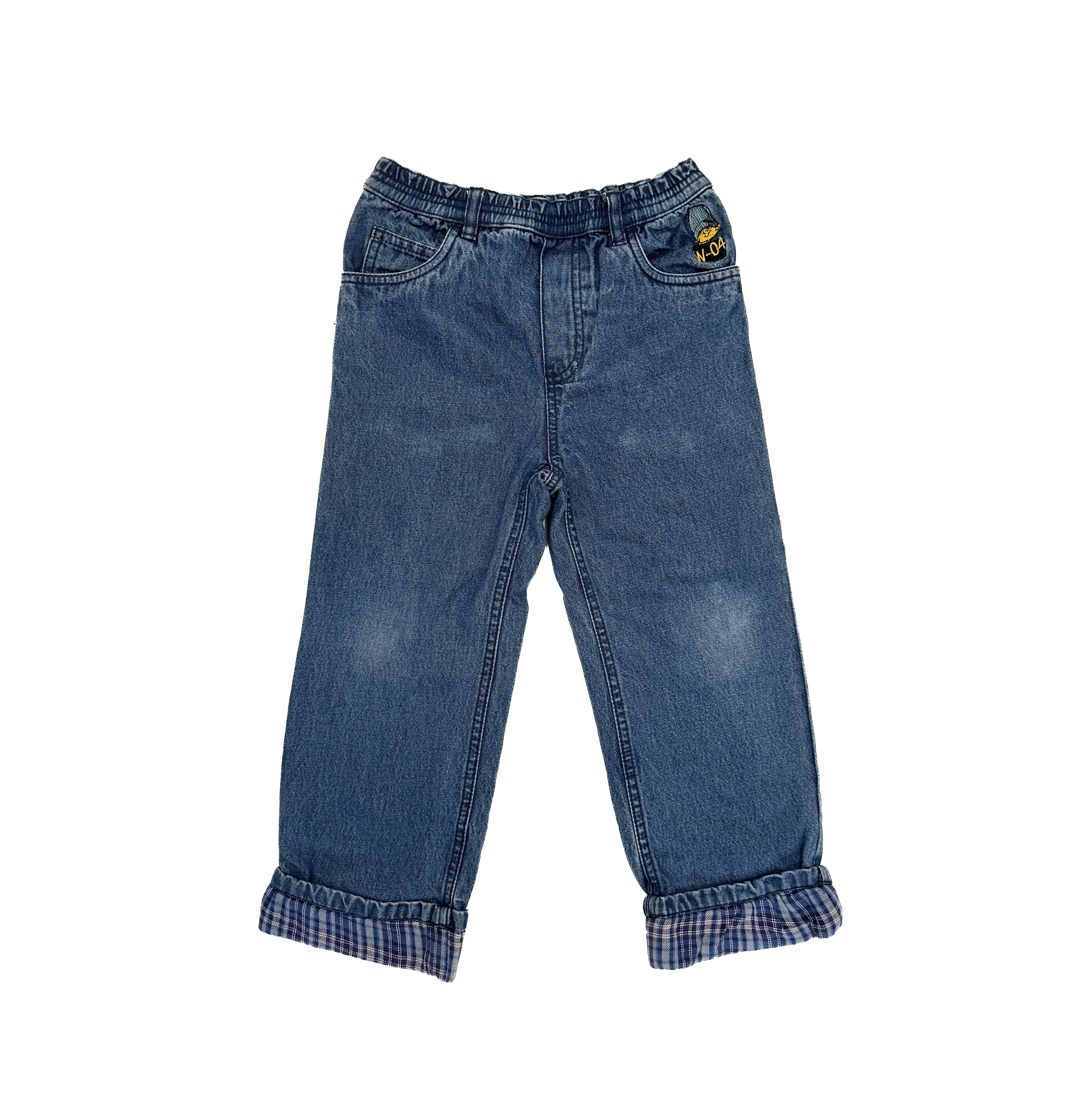 Elastic Waistband Jeans (size 5)