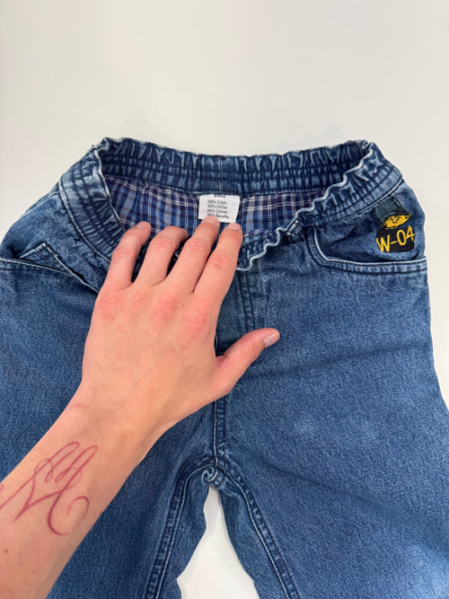 Elastic Waistband Jeans (size 5)