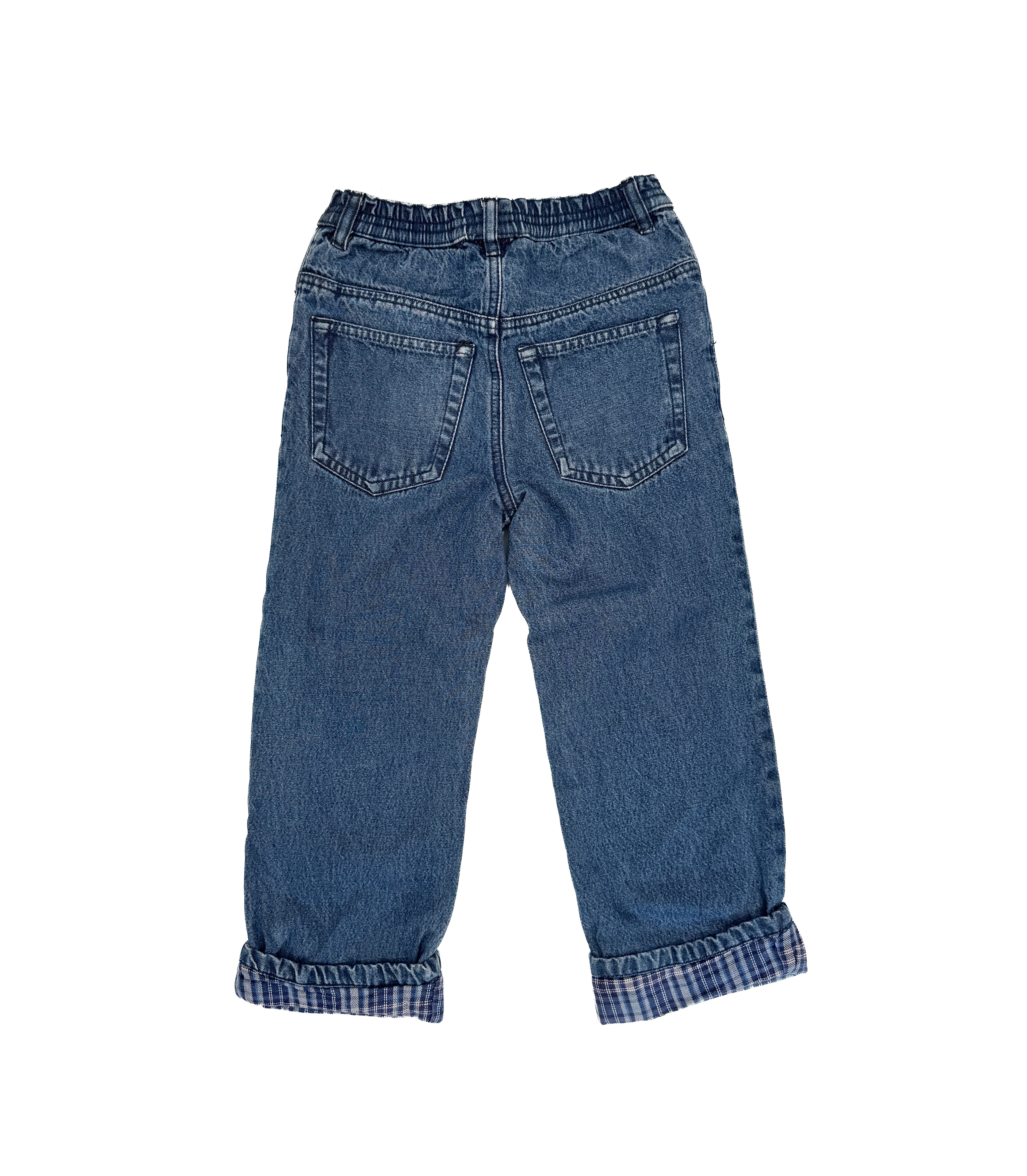 Elastic Waistband Jeans (size 5)