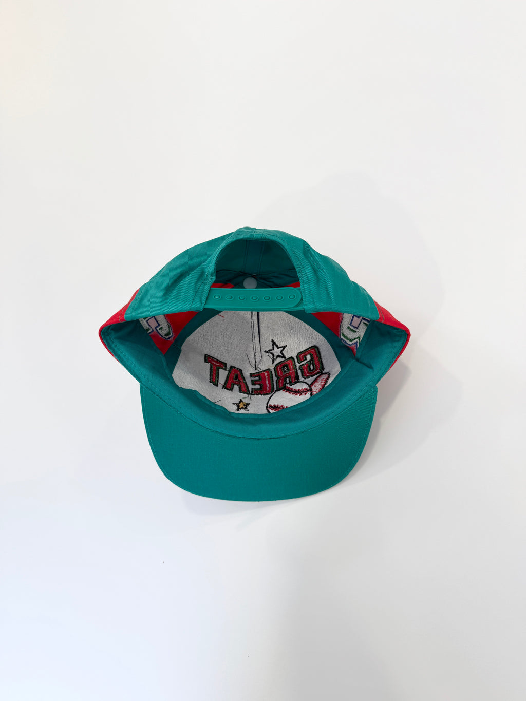 Vintage 90s Baseball Snapback Cap (size 54)