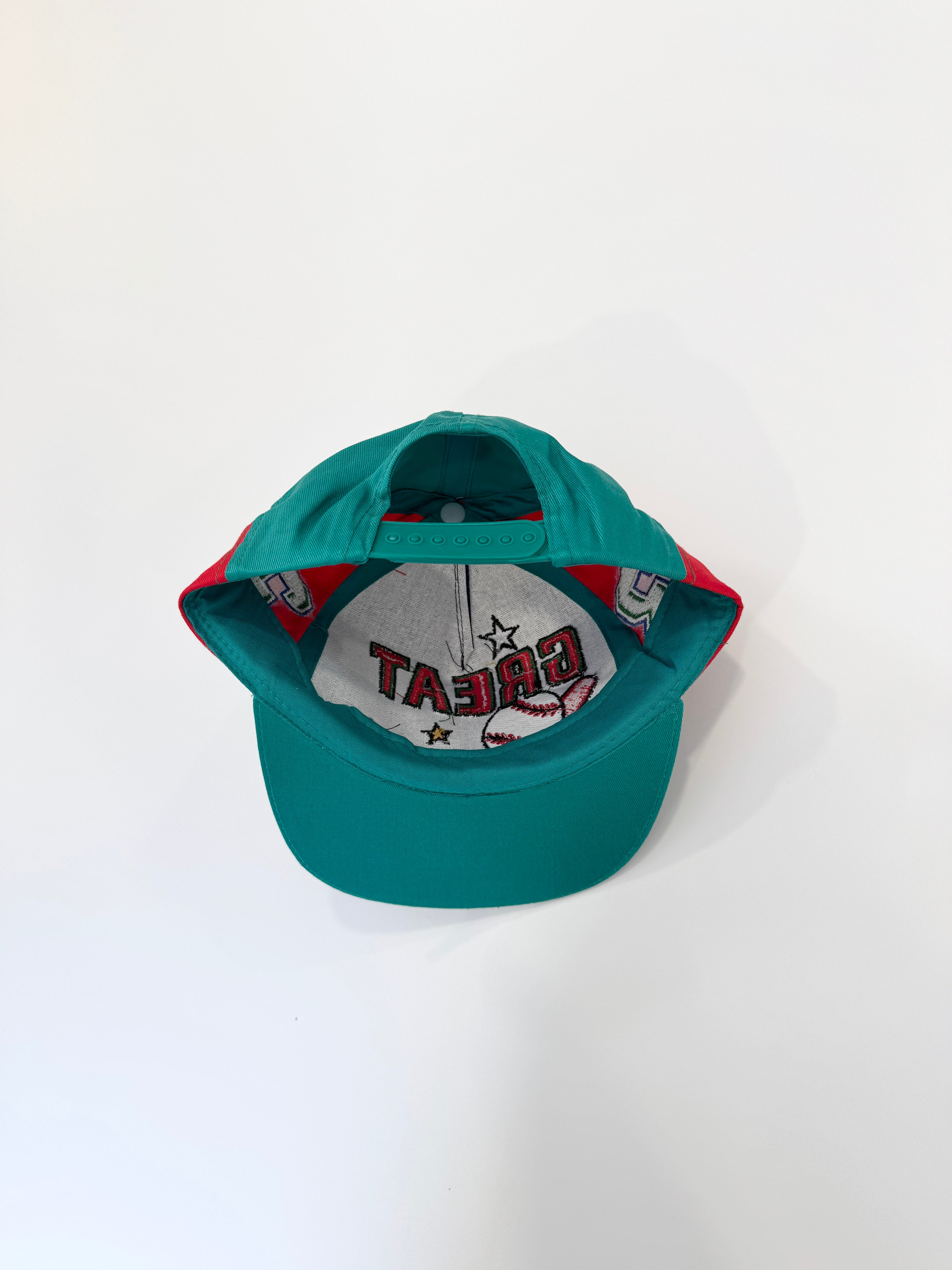 Vintage 90s Baseball Snapback Cap (size 54)
