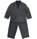 Vintage 80s Made In France Double Breasted Suit (size 6)