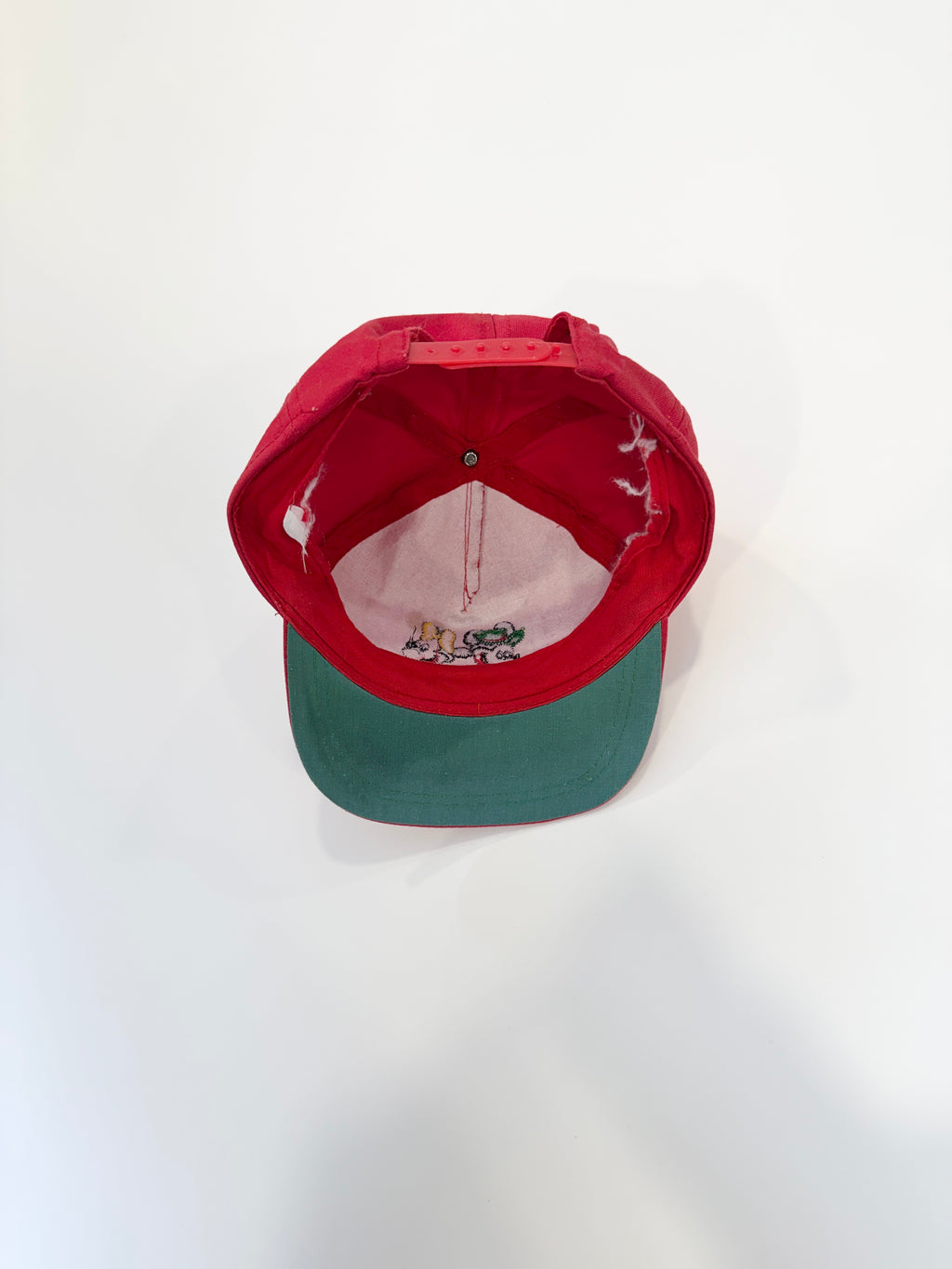 Vintage 90s Disney Mickey & Minnie Snapback Cap (size 50/52)