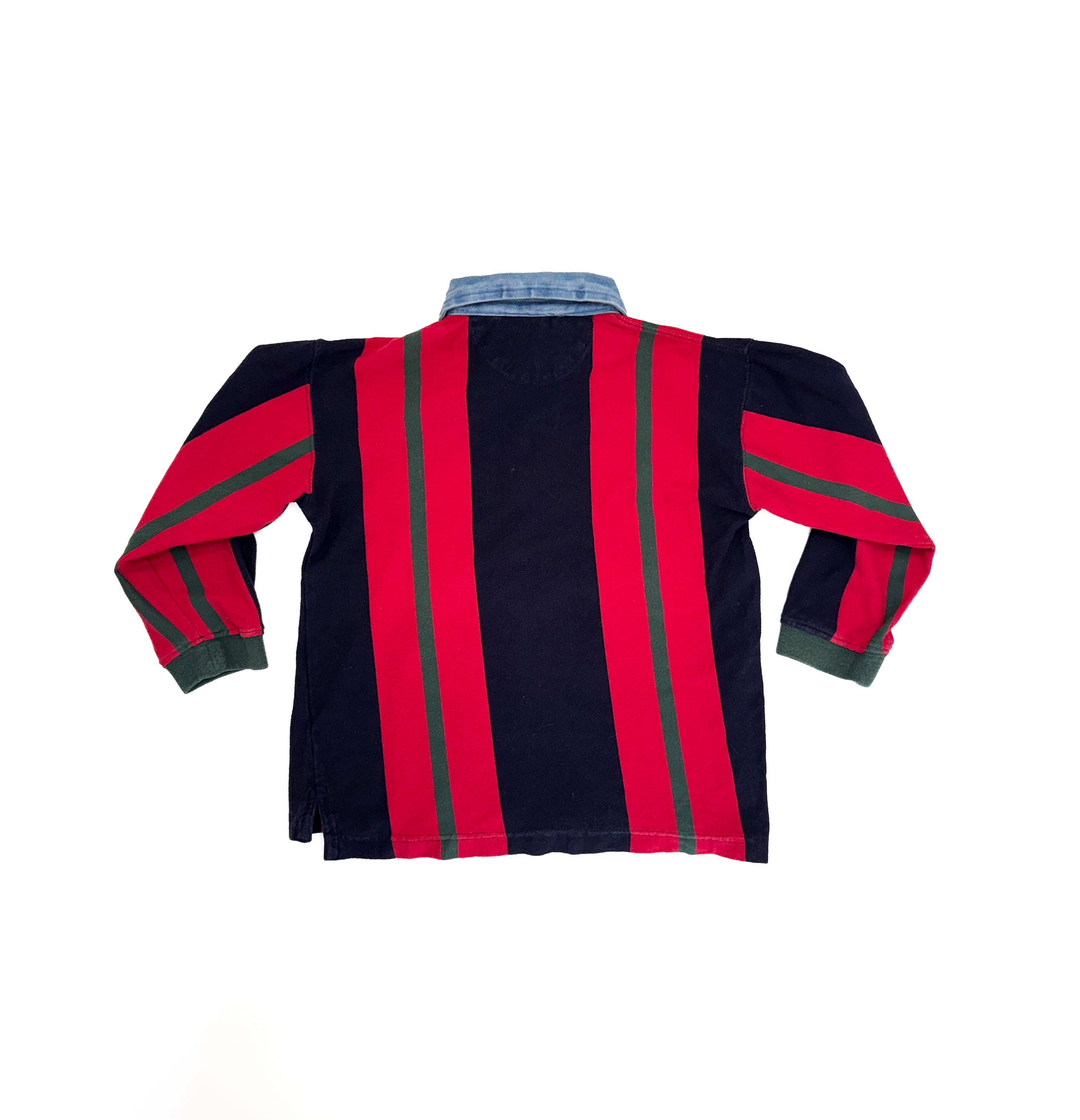 Vintage 90s Long Sleeve Polo (size 4)