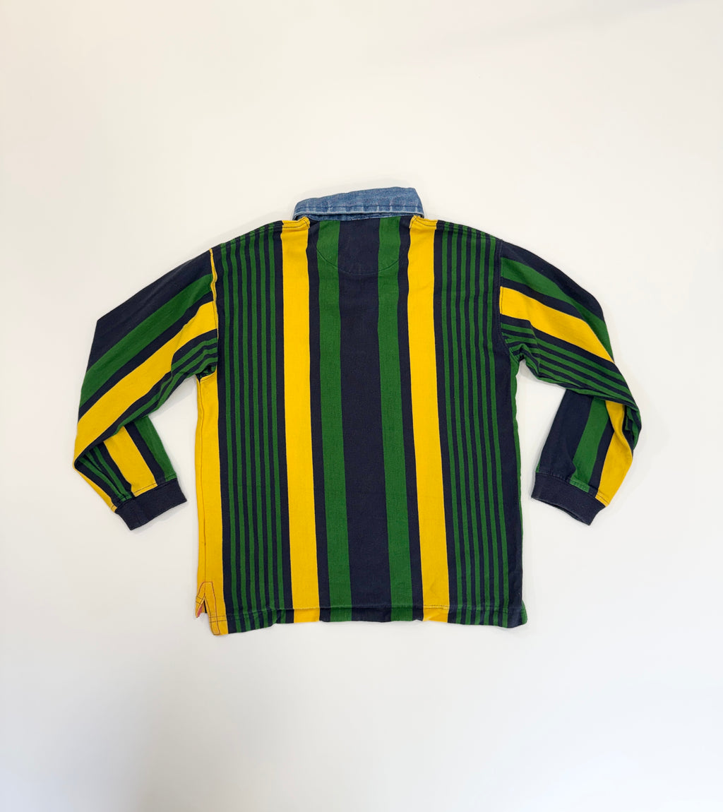 Vintage 90s Long Sleeve Polo (size 4)