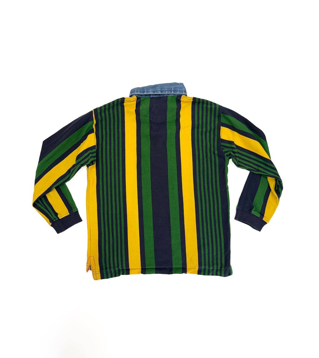 Vintage 90s Long Sleeve Polo (size 4)
