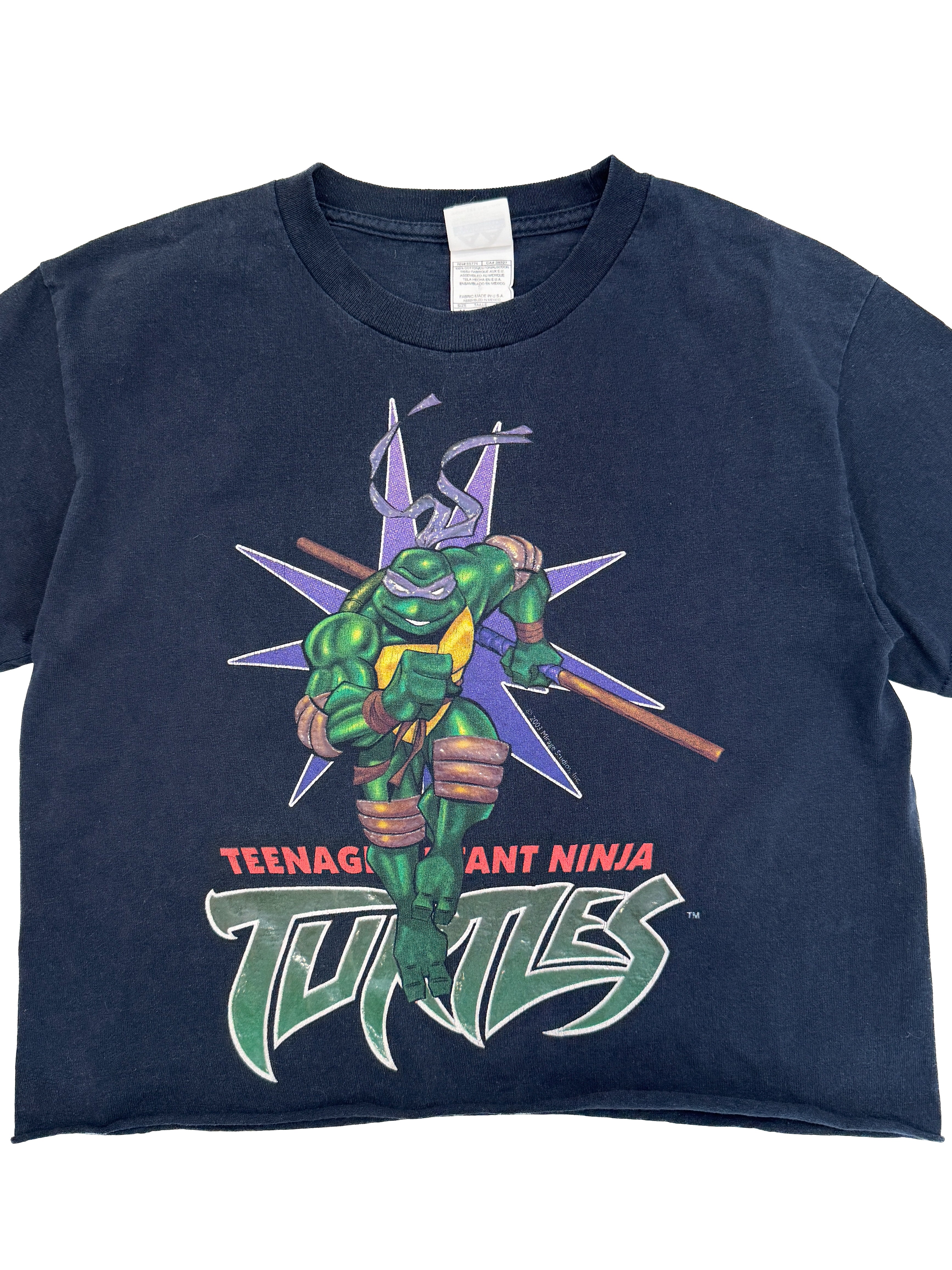 Vintage 2003 Ninja Turtles Donatello Graphic T-Shirt (size 8/10)